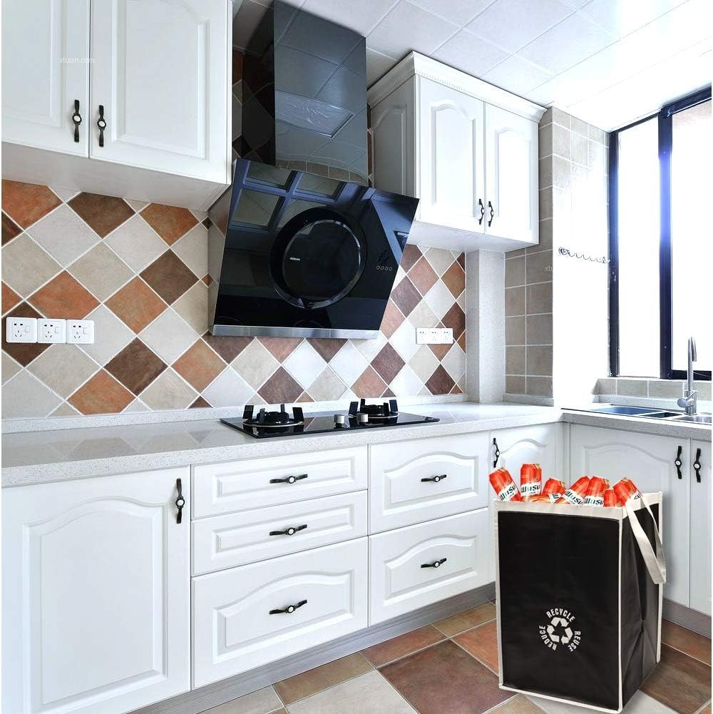 2 Water-Resistant Recycling Bins for Kitchen and Home – Stylish Waste Management