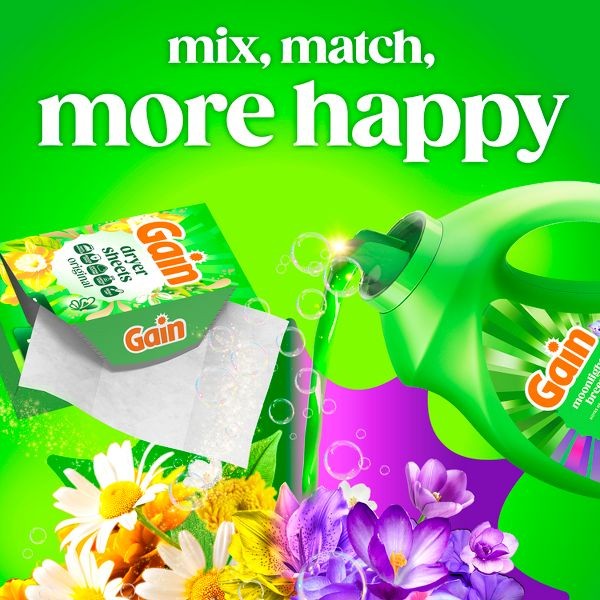 Original Dryer Sheets – 60ct: Bleach-Free, Box Container, Fabric Softener