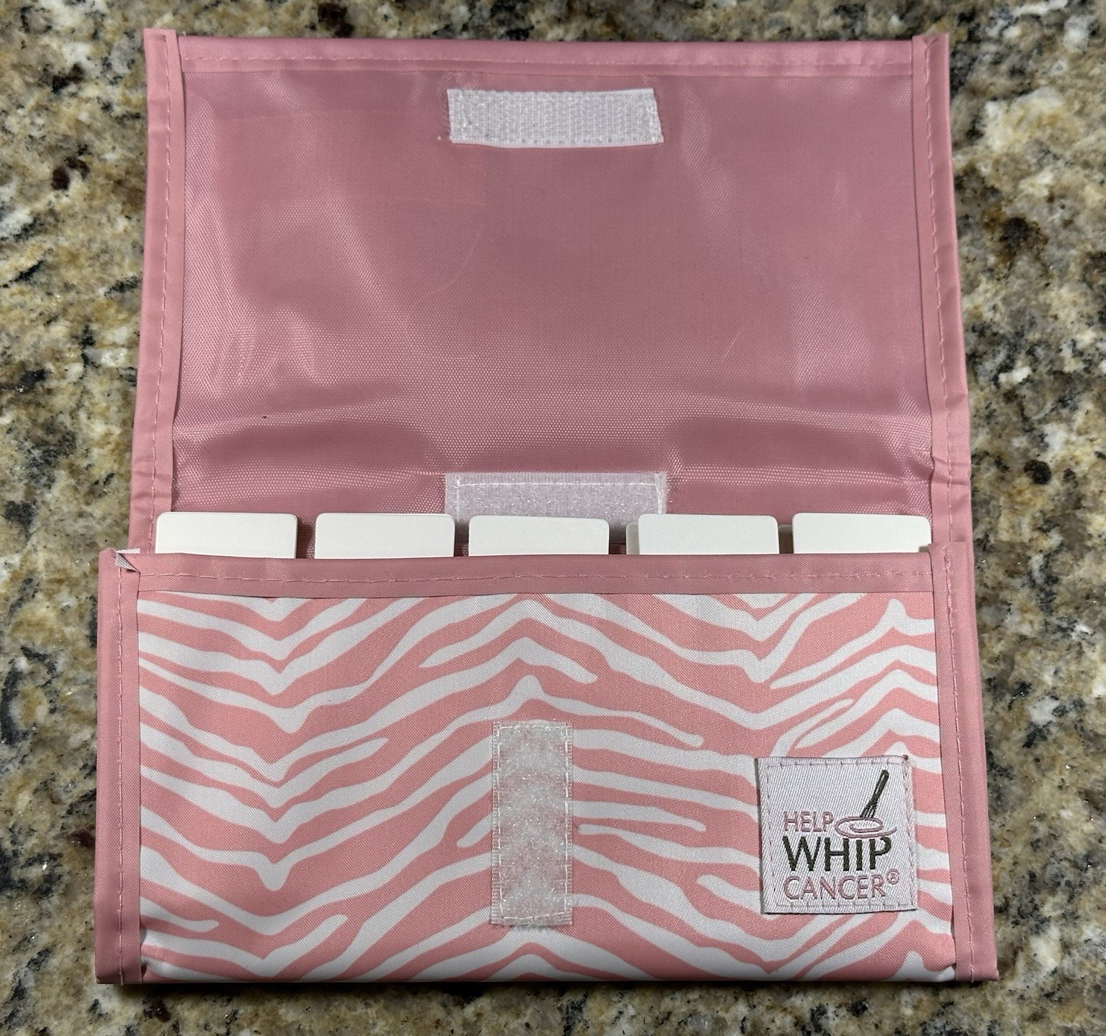 Pampered Chef Pink Zebra Coupon Holders Tabbed Dividers Organizer NEW