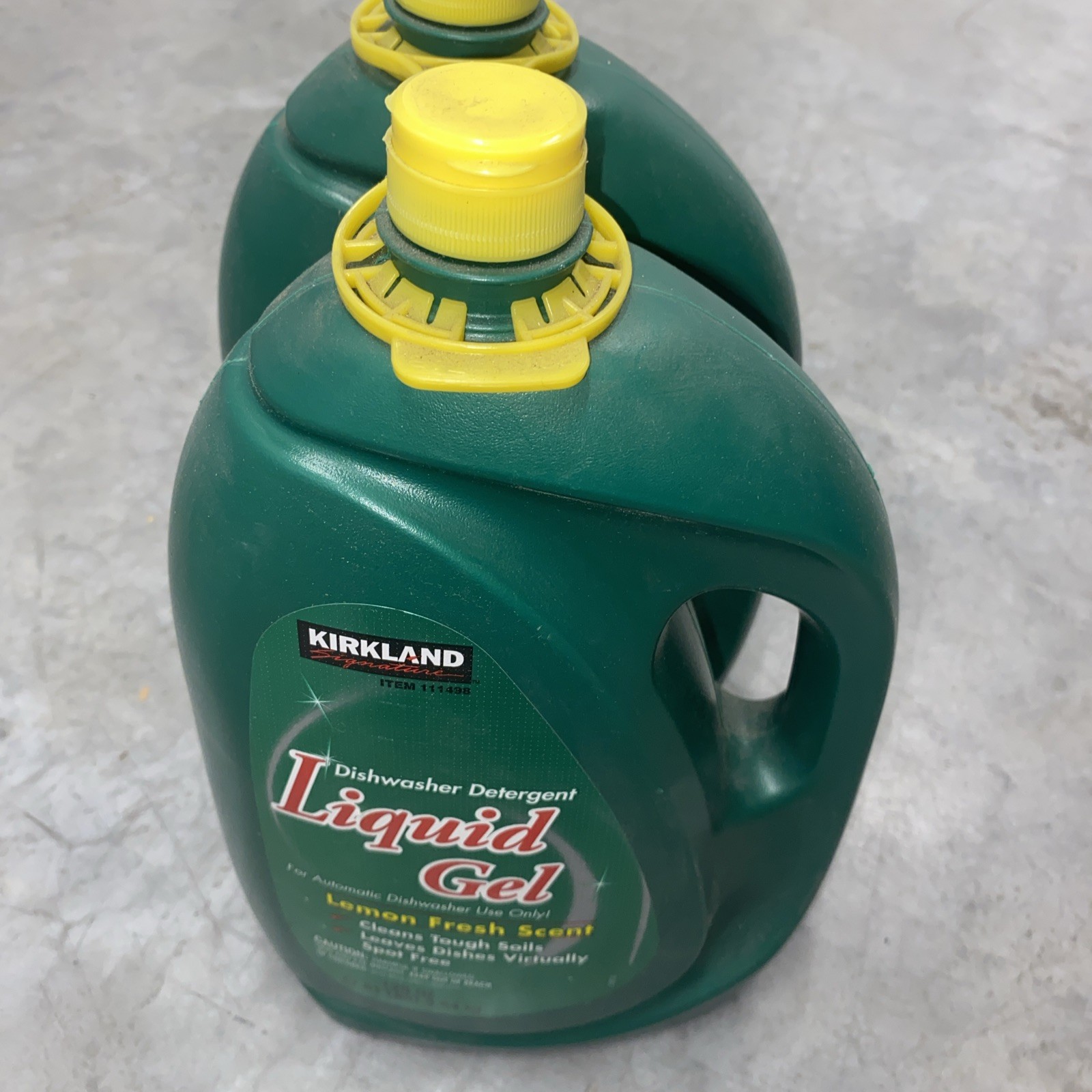 Kirkland Signature Liquid Gel Dishwasher Detergent lemon fresh scent 6/28/2010