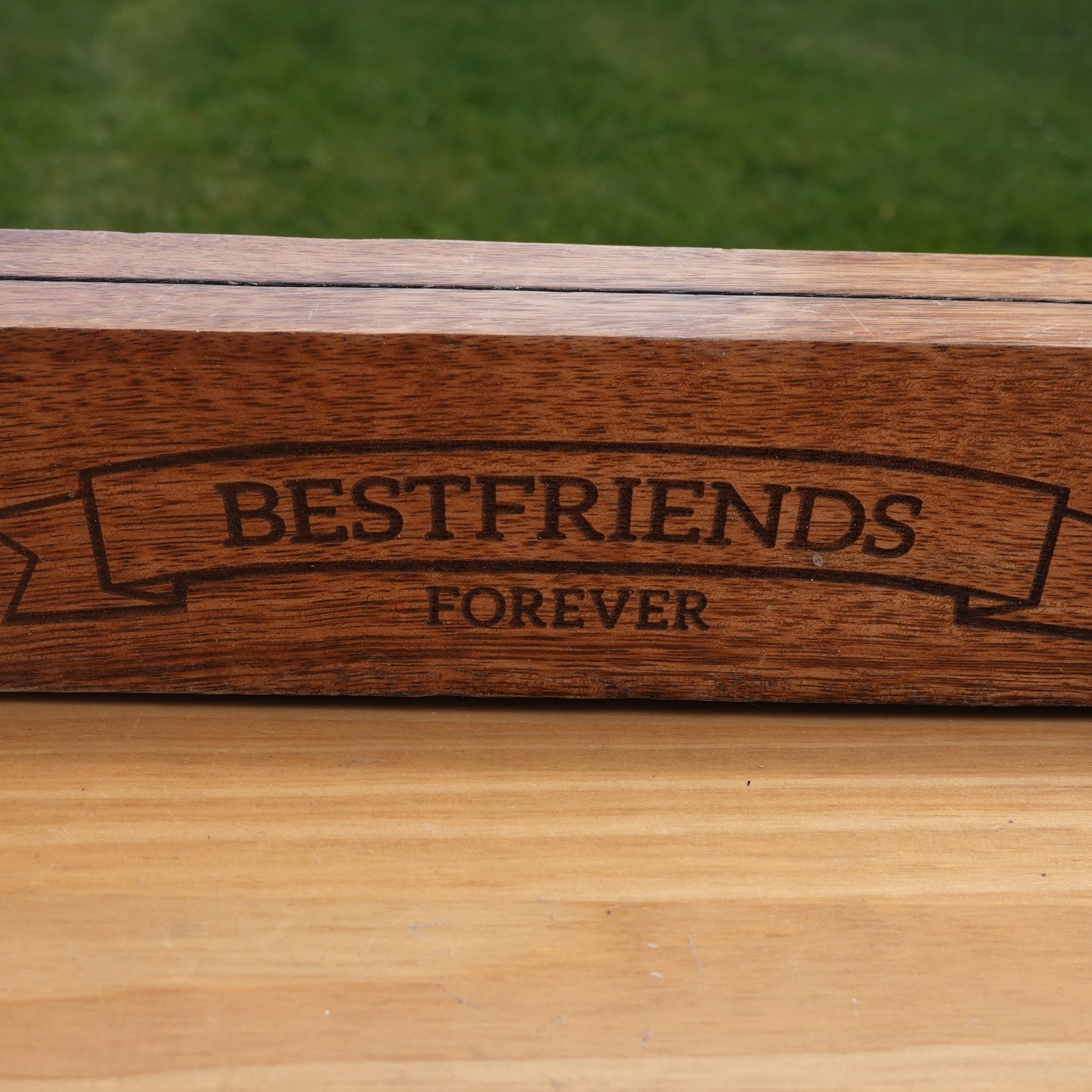 Best Friends Photo Display Thirty One Display Container With Black Metal Trim