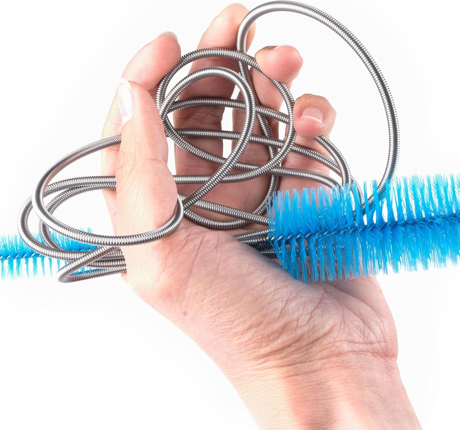 Flexible Drain Pipe Brush，Suitable for AC Drain Lines、cpap Cleaning、Shower Drain