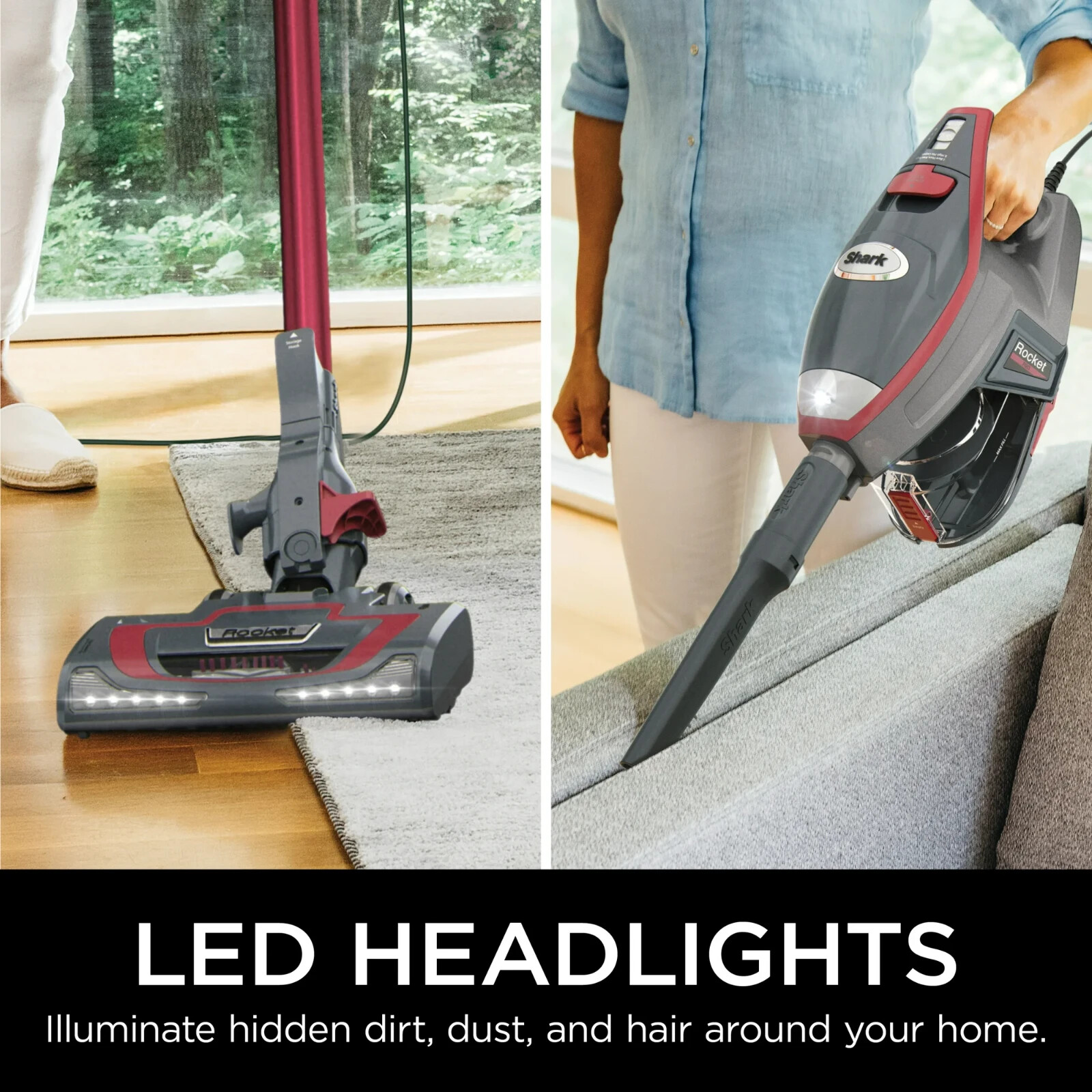Shark HV370 Rocket Pro Corded Stick, Removalable Hand Vacuum, Advanced Swivel St