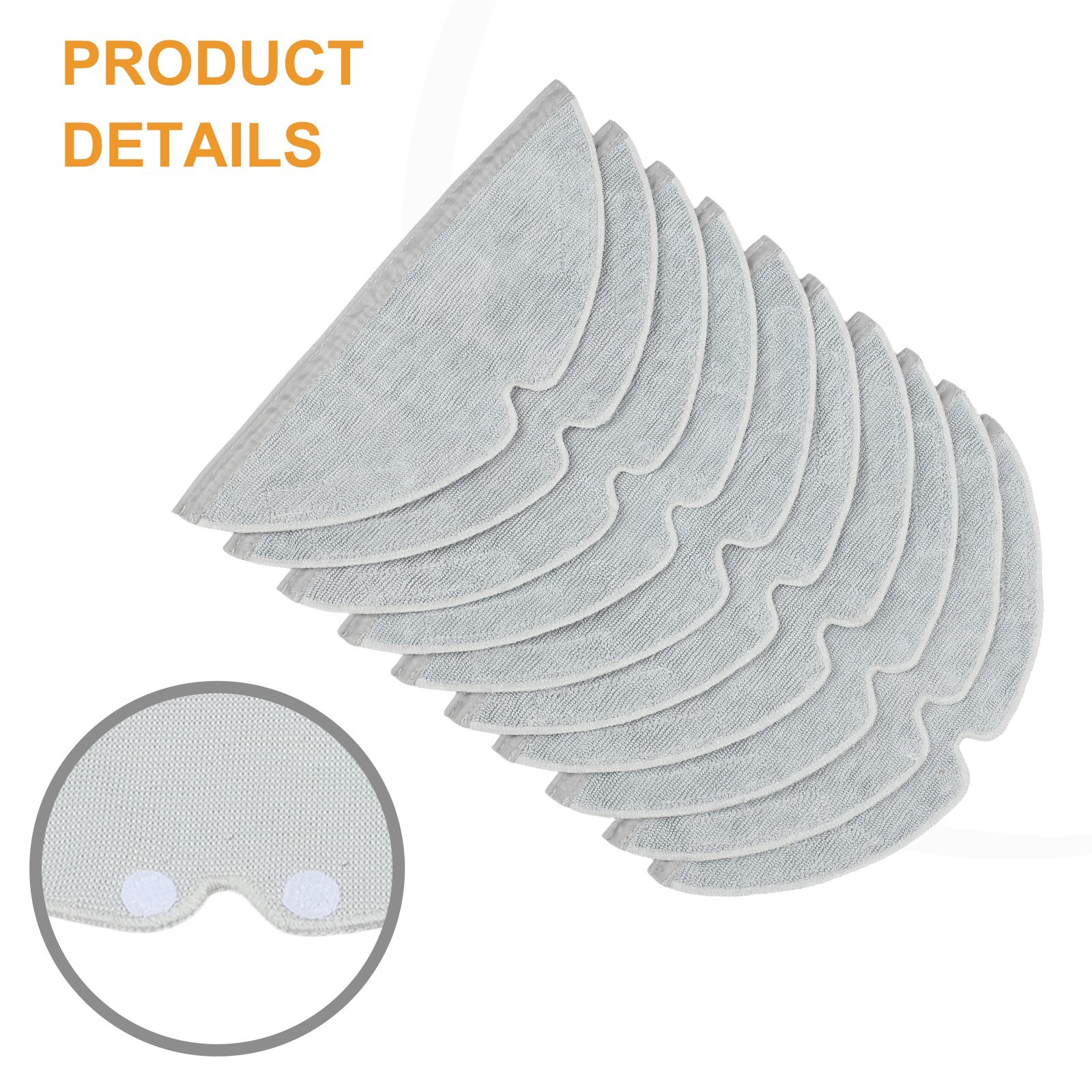 Robot Vacuum Cleaner Replacement Wiper Blade for Dreame D20 D20 Pro Plus