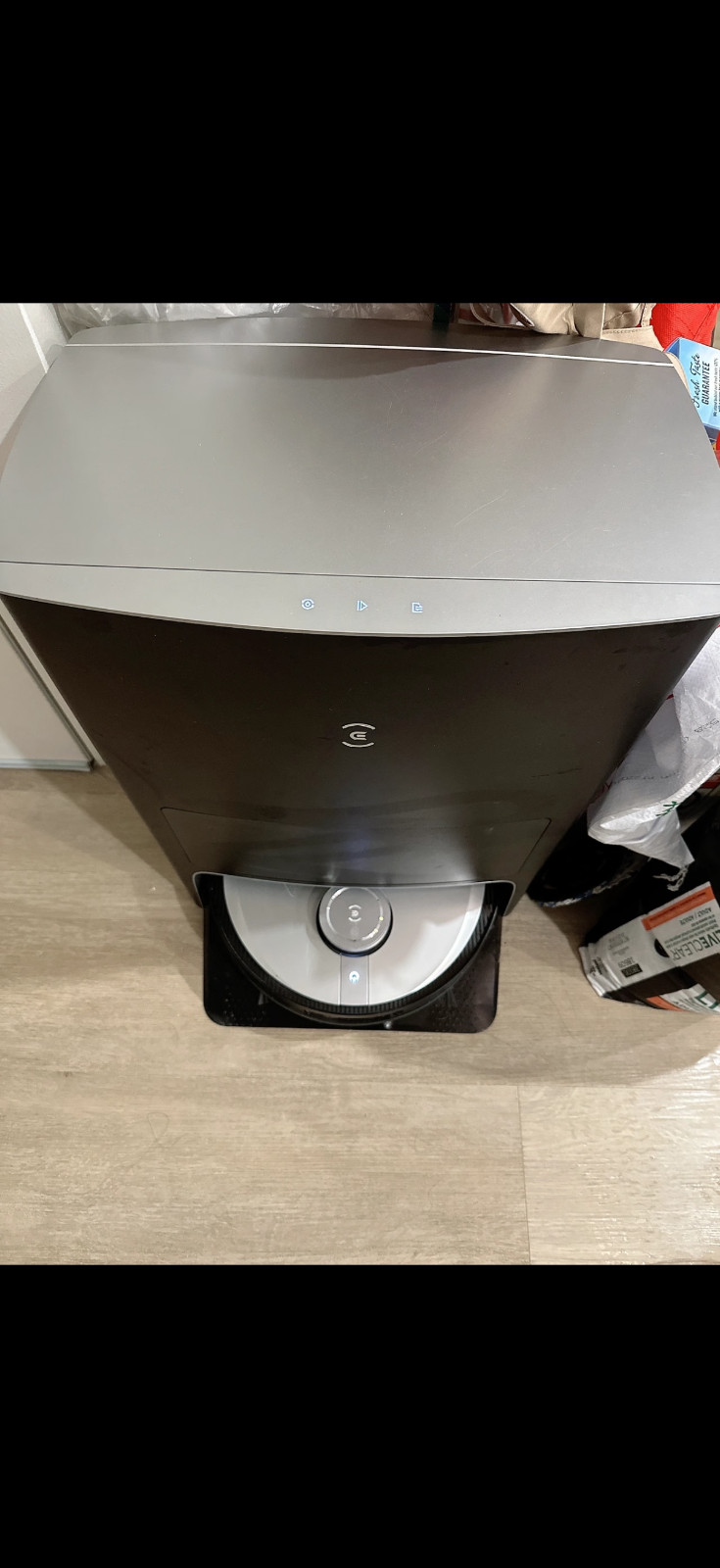DEEBOT X1 OMNI-BLACK CLEANING ROBOT BLACK 3-IN-1 AUTO VACUUM – – Scratch & Dent