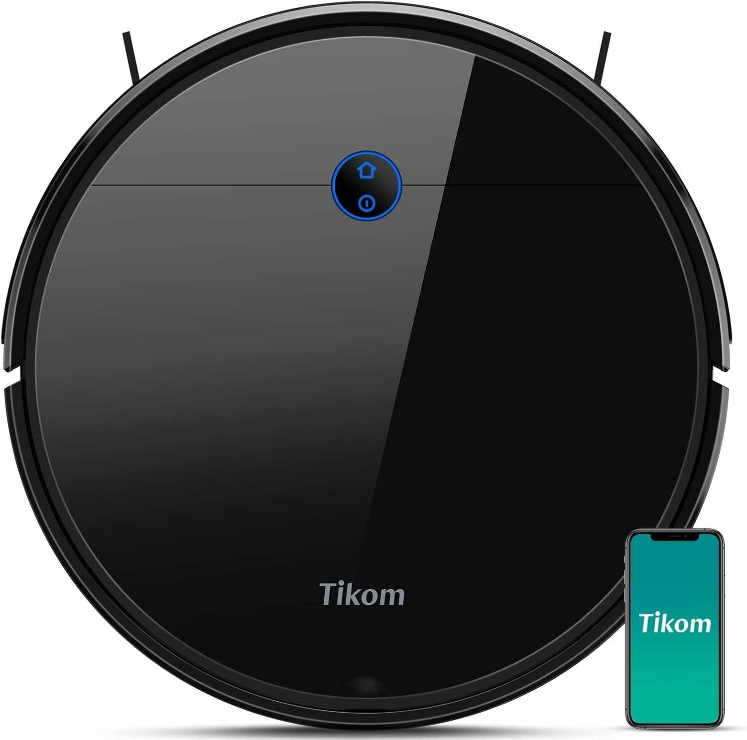 Tikom G7000 Robot Vacuum Cleaner for Pet Hair, Carpets, Hard Floor