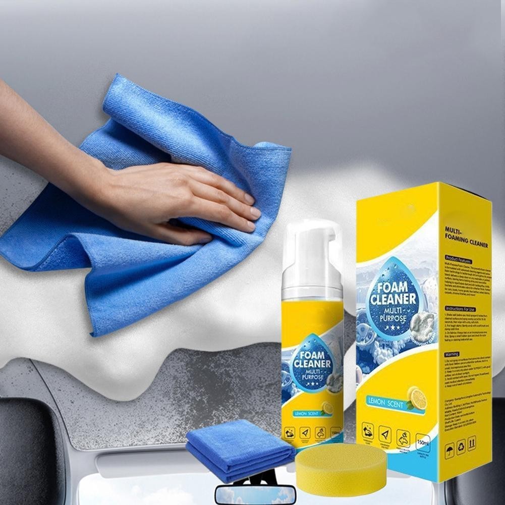 Multifunctional Foam Cleaner For Car Interior Strong Stain Remover H OT