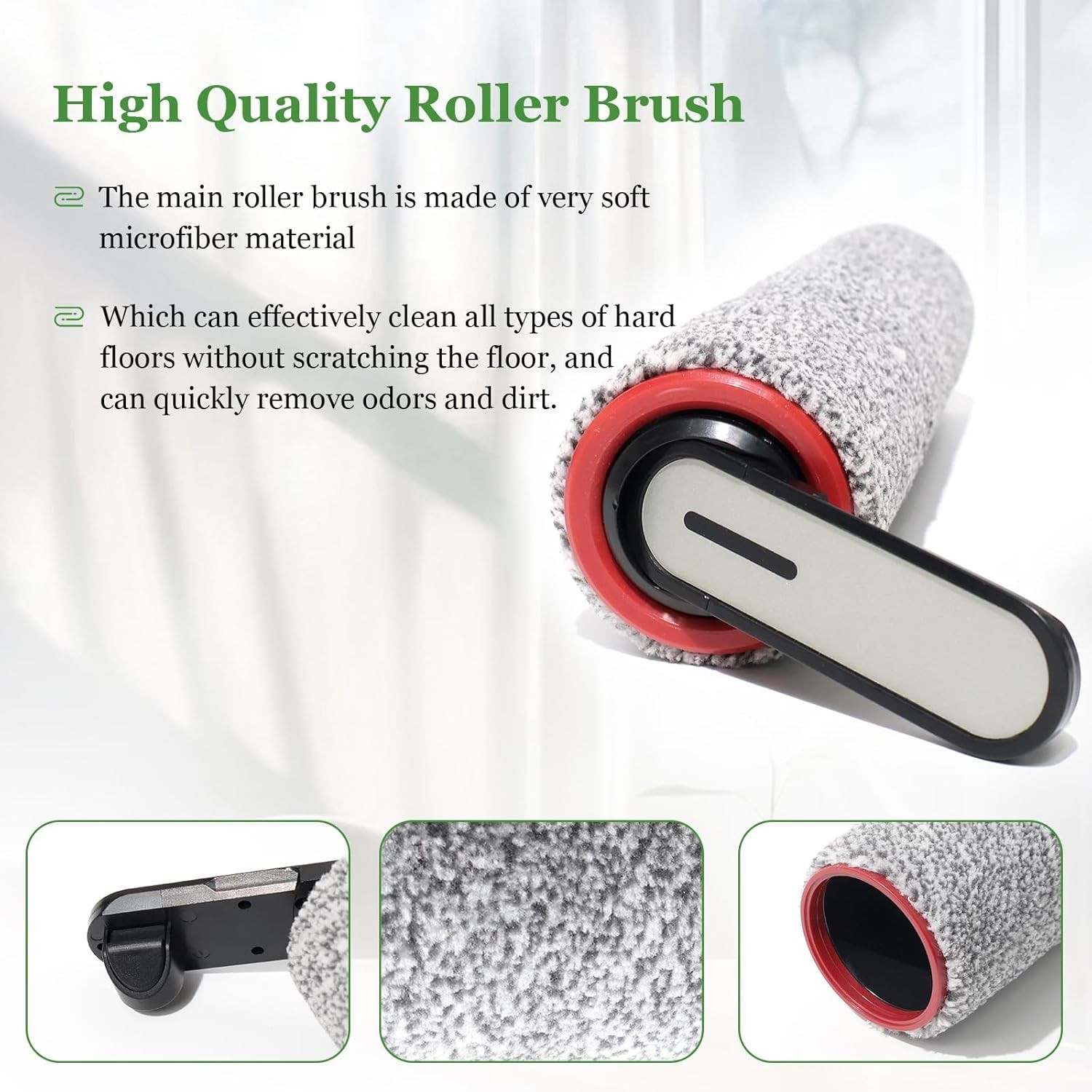 Roller Brush Filter Replacement Parts For Dreame H14 H14 Pro H14 Dual Wet