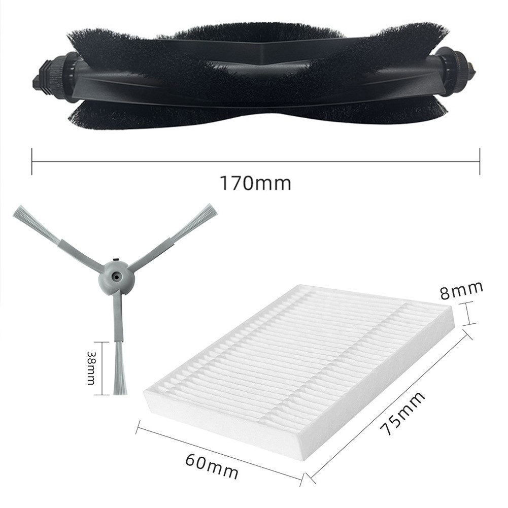 Maintain Optimal Cleaning Results with Replacement Accessories for eufy L50 L60