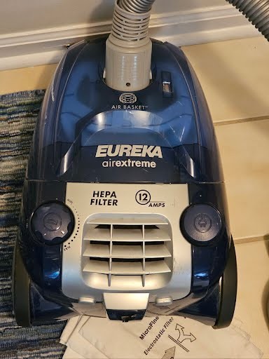 Eureka 12Amp, Bagged Canister Vacuum Cleaner, HEPA