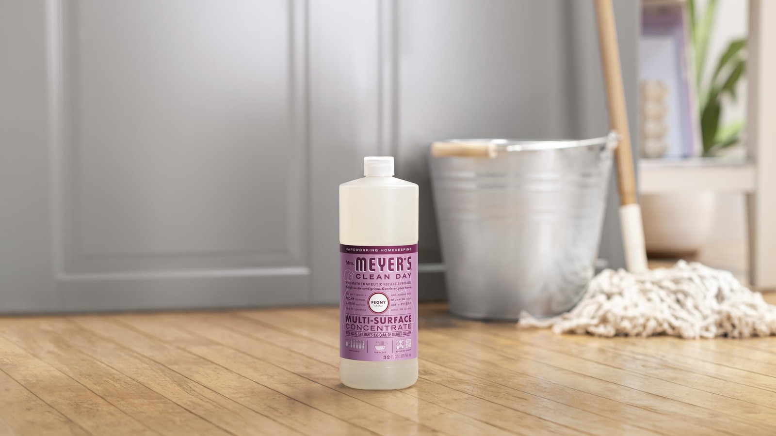 CLEAN DAY Multi-Surface Cleaner Concentrate, Use to Clean Floors, Tile, Count…