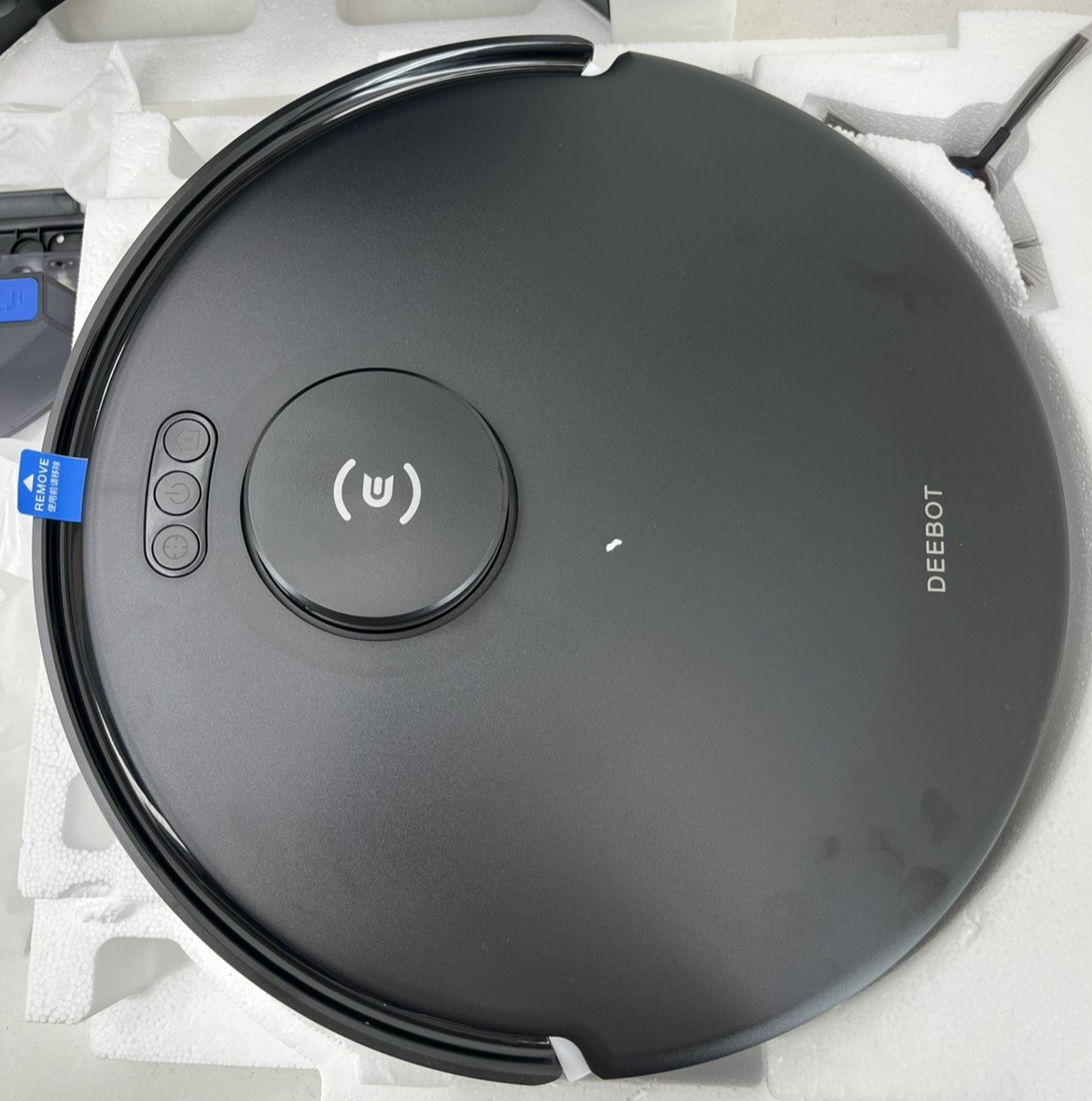 ECOVACS Robotics – DEEBOT N20 PRO PLUS Vacuum & Mop Robot – Black OPEN BOX