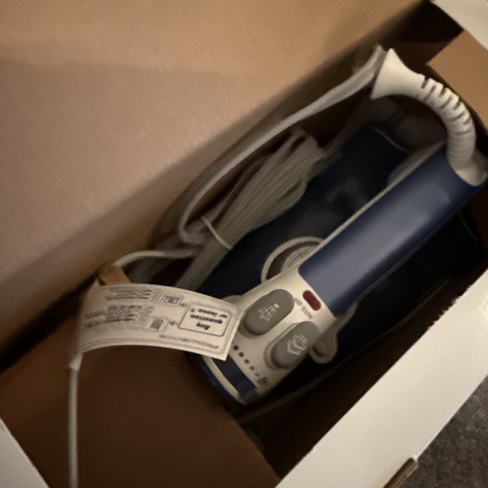 ROWENTA MASTER DW 9050 U1 AUTO-OFF Anti Calc Stainless Steel 1600W Steam Iron