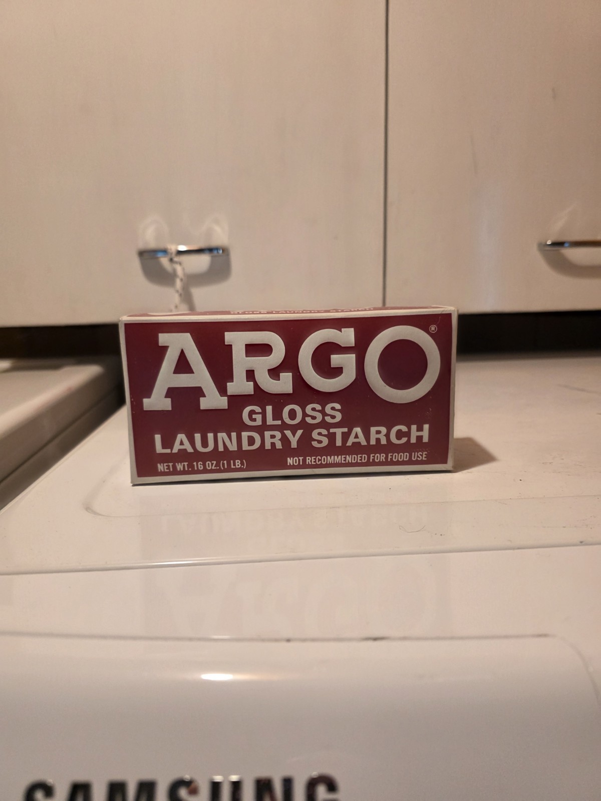 ARGO Gloss Laundry Starch 16 Oz Discontinued