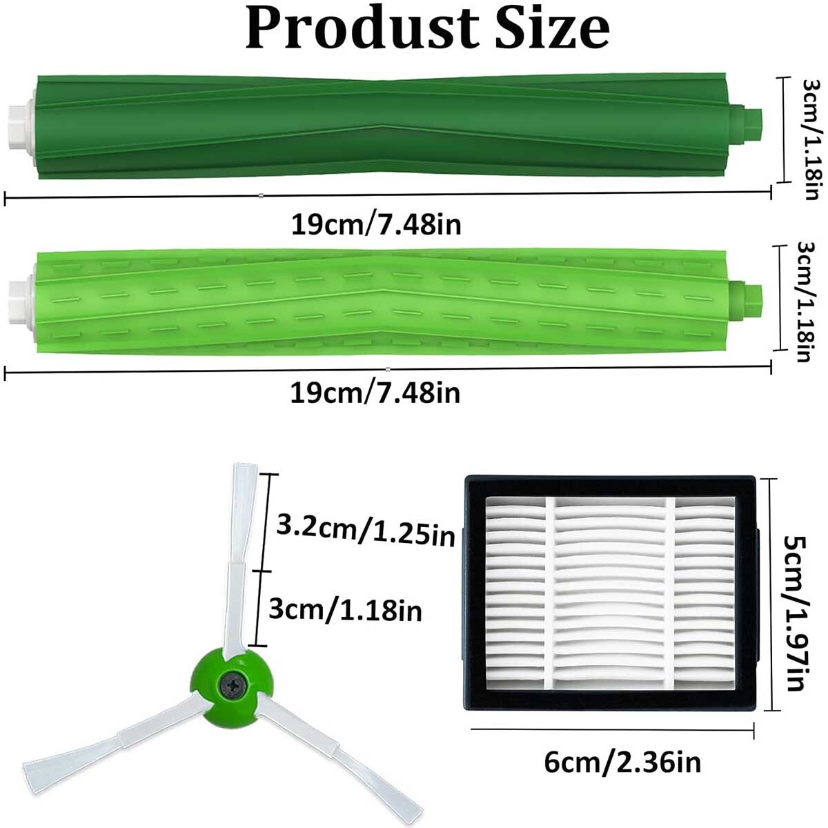 Replenishment Accessory Kit for iRobot Roomba e and i Series I3 i7 i4 E5 E6 E7