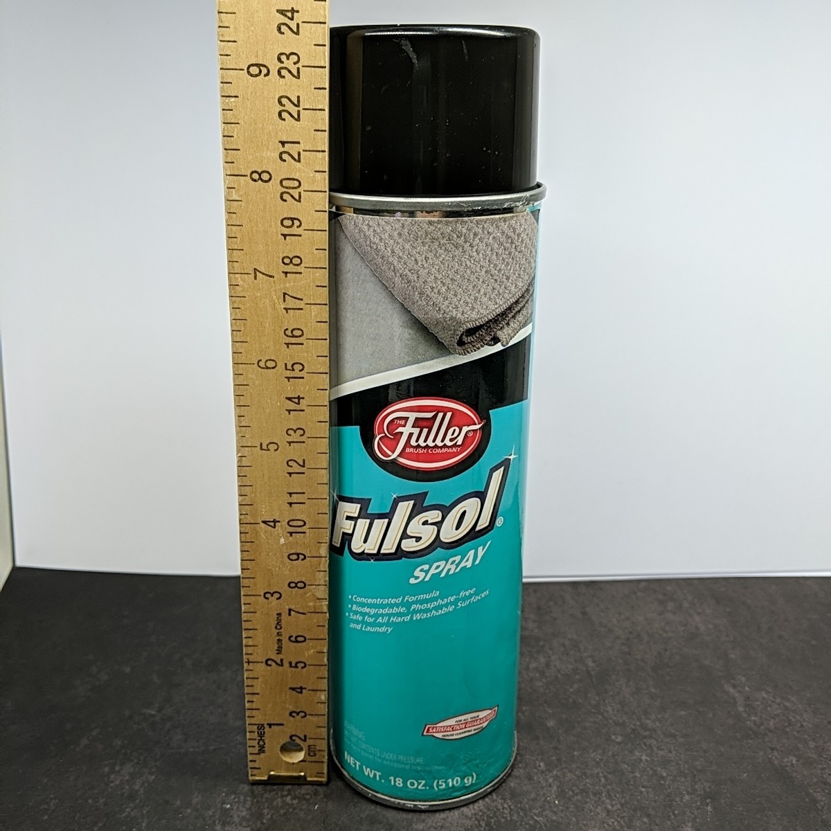 Fuller Brush Fulsol Spray 85% Full Dissolve Grease Grime Oil Dirt 18 oz