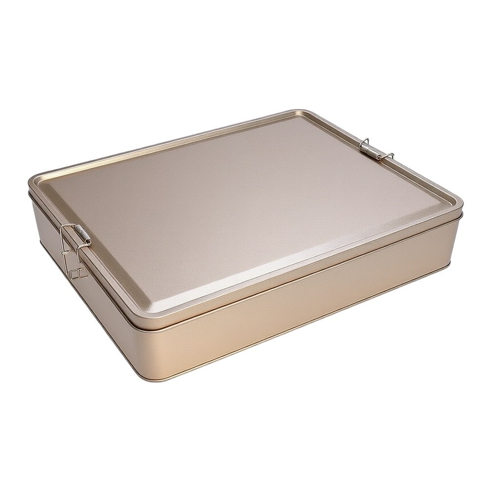 Rectangular Iron Boxes for Organizing For Home Garden Garage 30x20x6.5cm