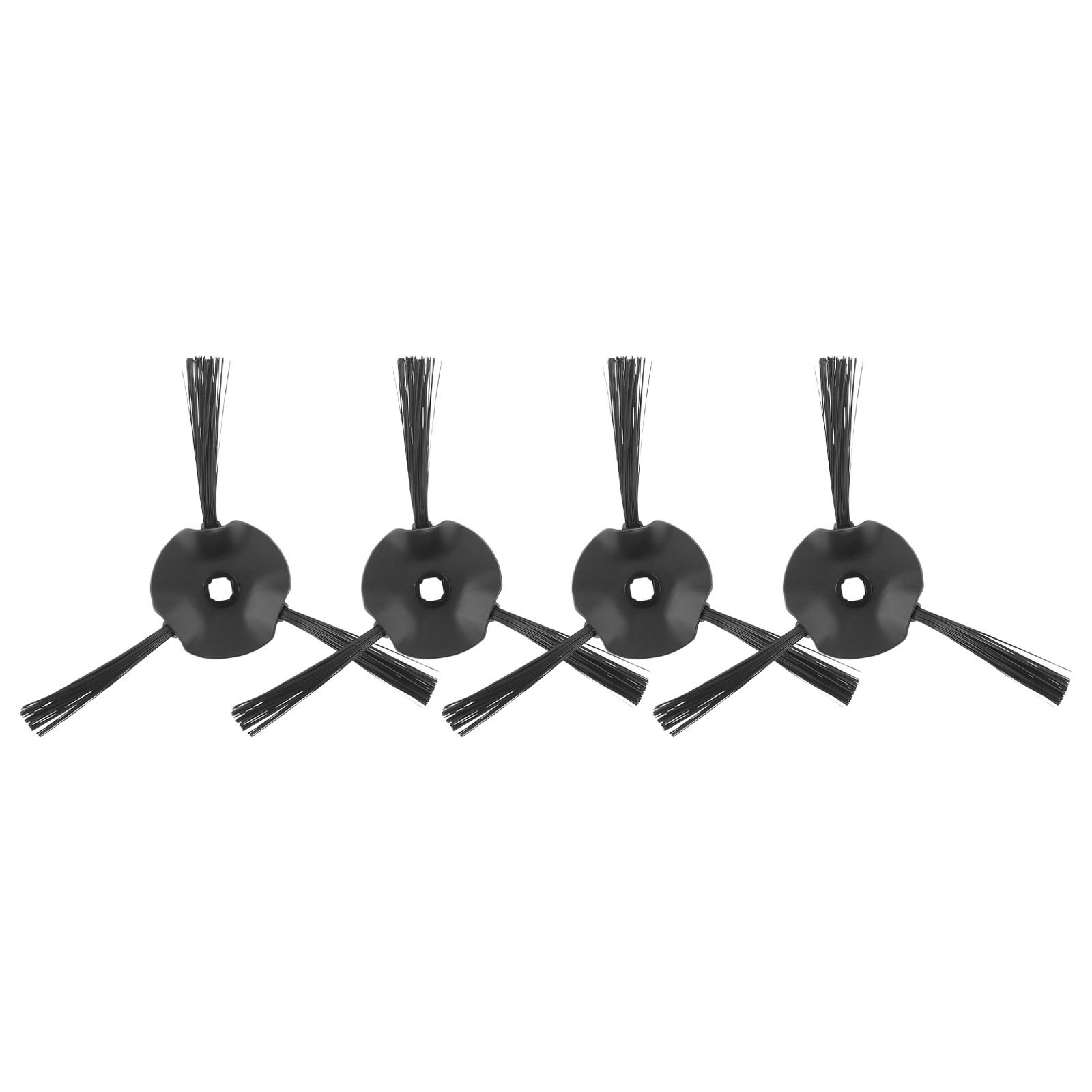 For Shark Side Brushes ABS+nylon Side Brush 4Pcs Black Brand New For Shark