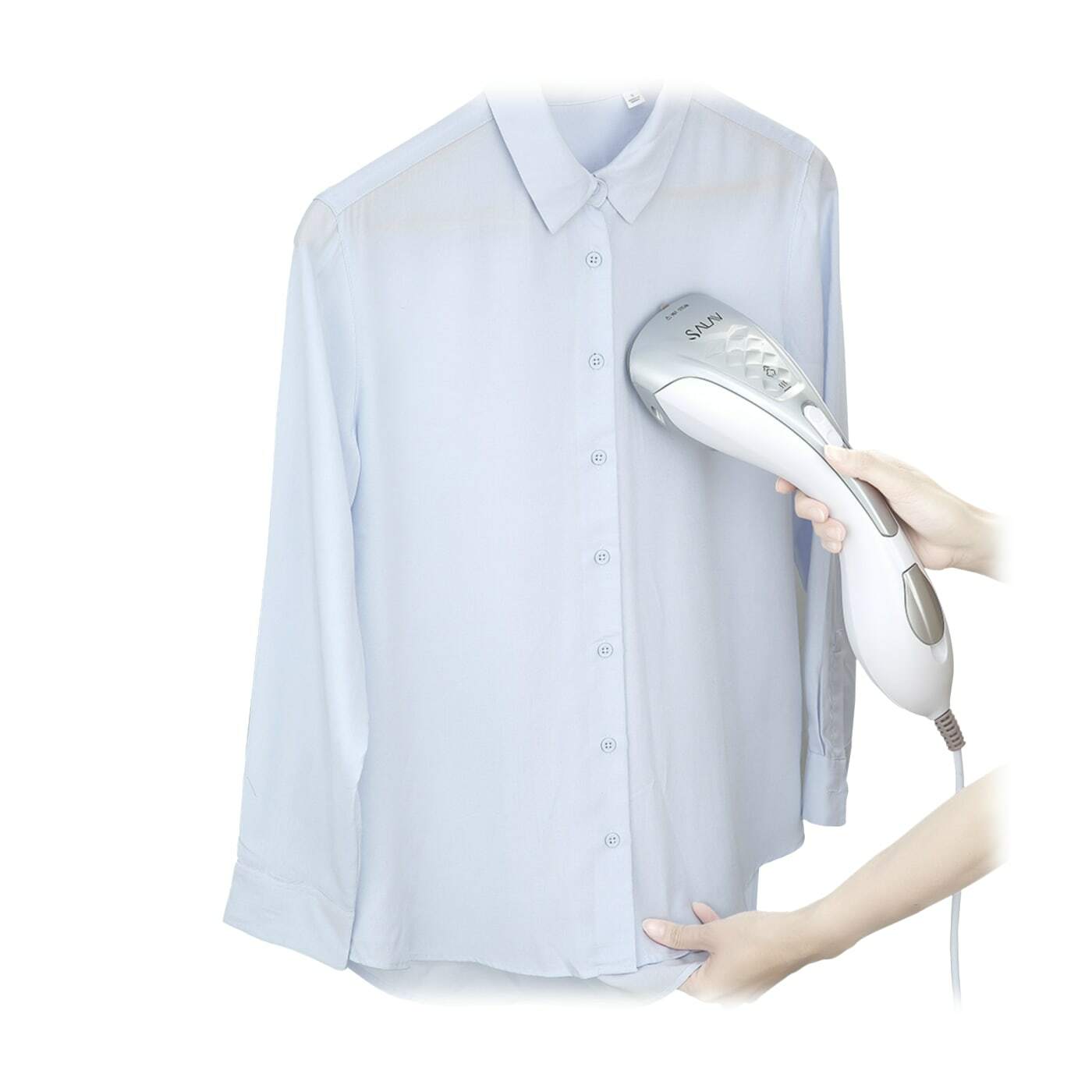 Duo Press Handheld Garment Steamer, All in One Steam + Iron, 1150 Watt -Open Box