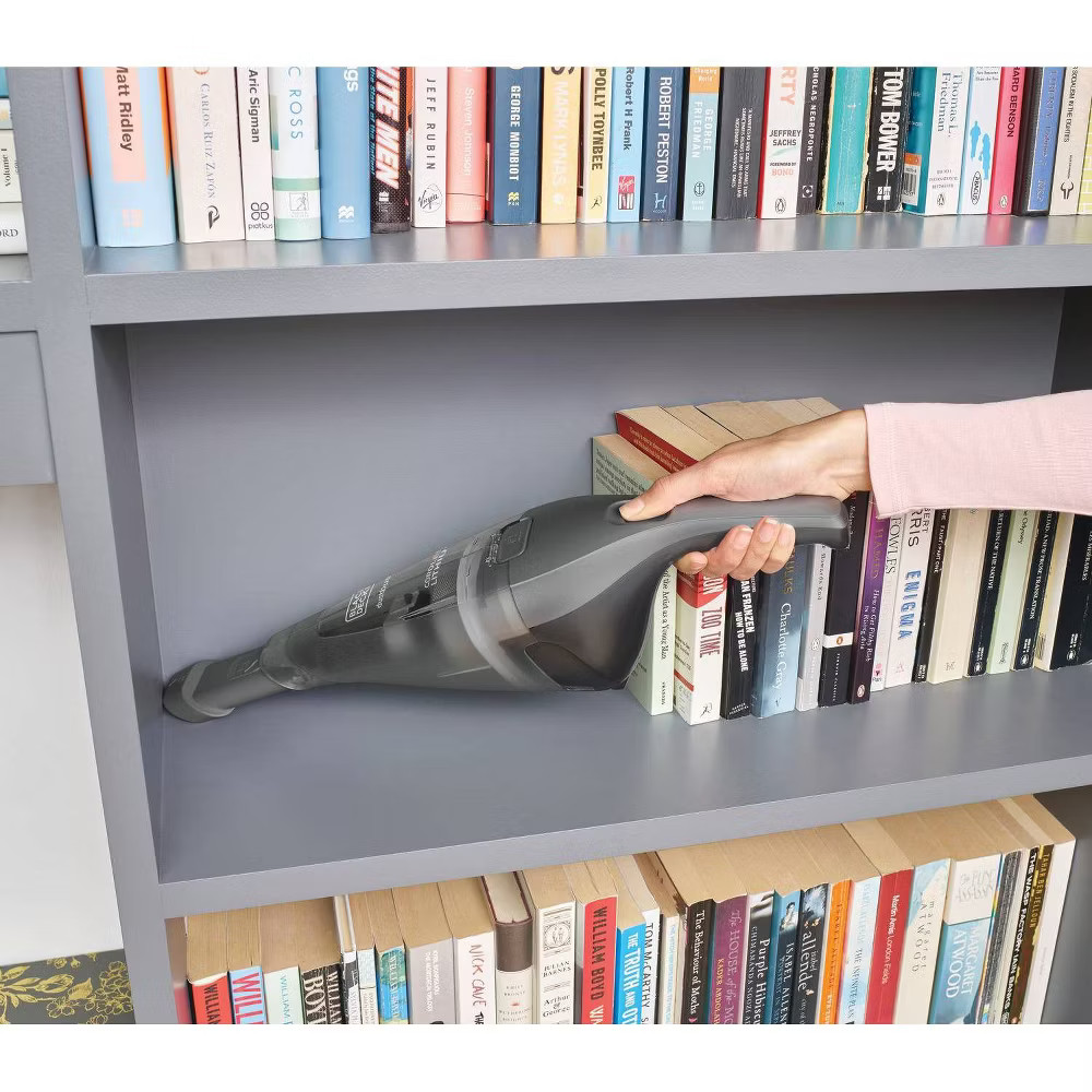 BLACK+DECKER Compact Lithium Handheld Vacuum – Gray HNVC220BCZ01
