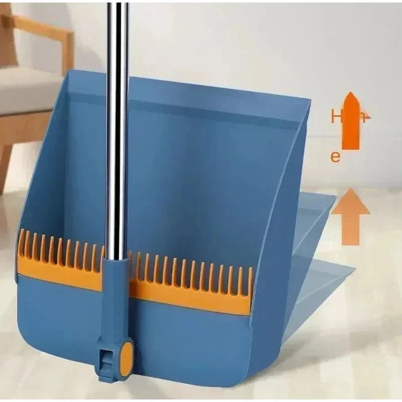 3 in 1 Broom and dustpan set Long Handle Cleaning Kit for Home & Office USA