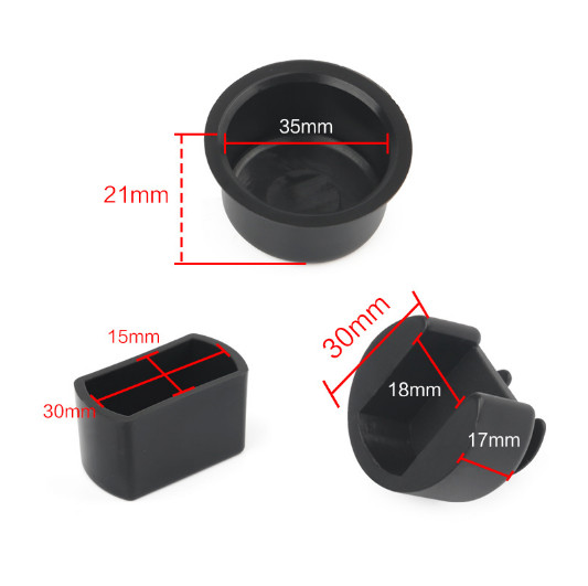 4pcs/set Tailgate Hinge Pivot Bushing Kit Fit for Ford Door Hinge Conversion Kit