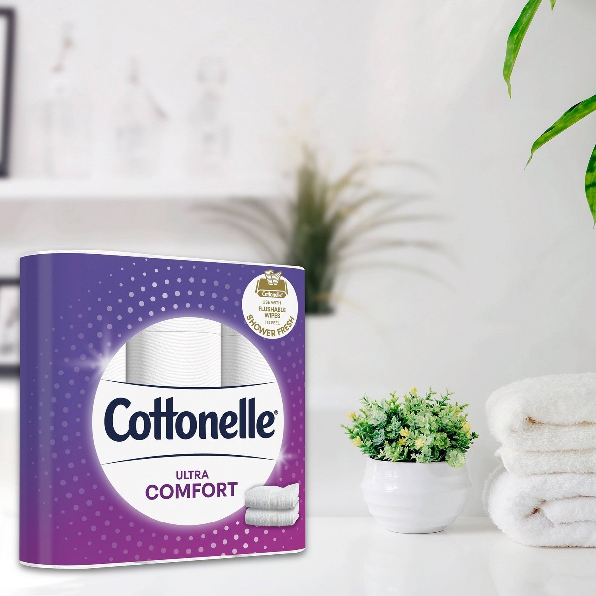 Cottonelle Ultra Soft Toilet Paper – 12 Mega Rolls