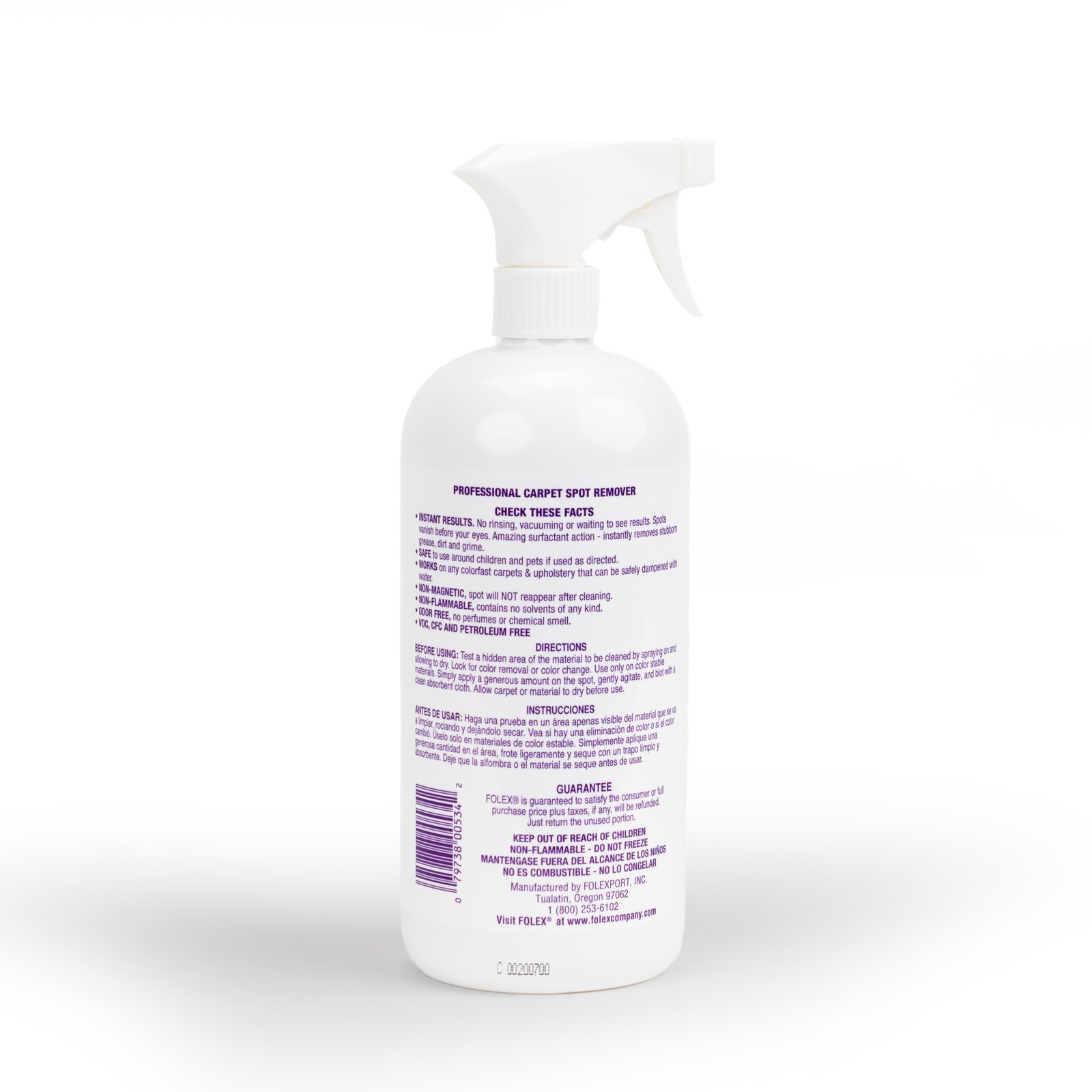FOLEX Professional Carpet Spot Remover, 34oz