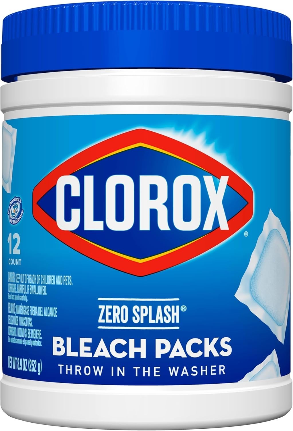 Control Bleach Packs – 12 Convenient Tablets for Stain-Free Laundry Solutions