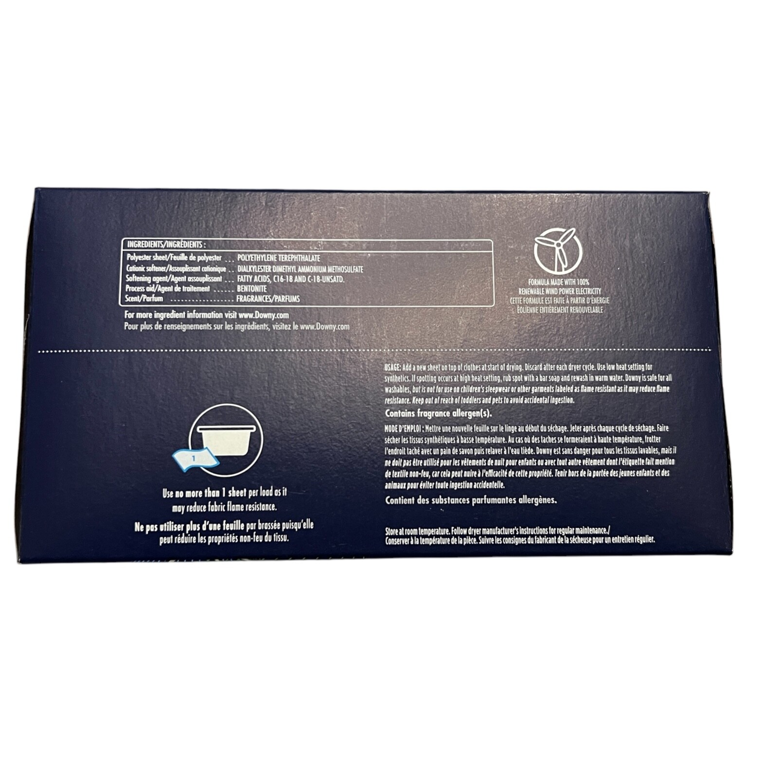 Downy WrinkleGuard Dryer Mega Sheets Fresh 80 Count 3X’s Wrinkle Relaxer Guard