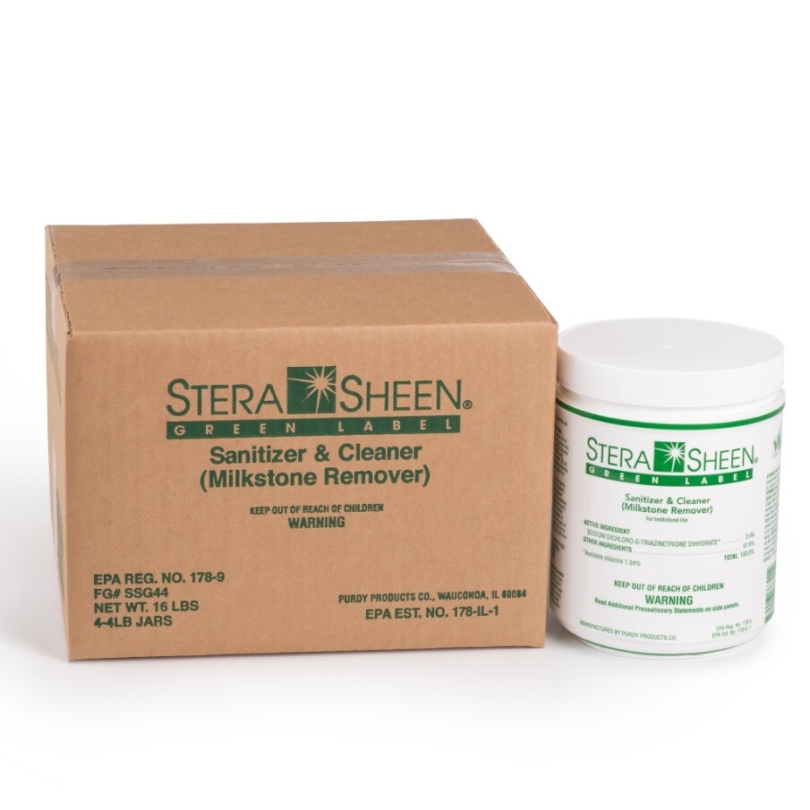 Stera Sheen Green Label Sanitizer Jar (4-4lbs jar) – 12133766-P4