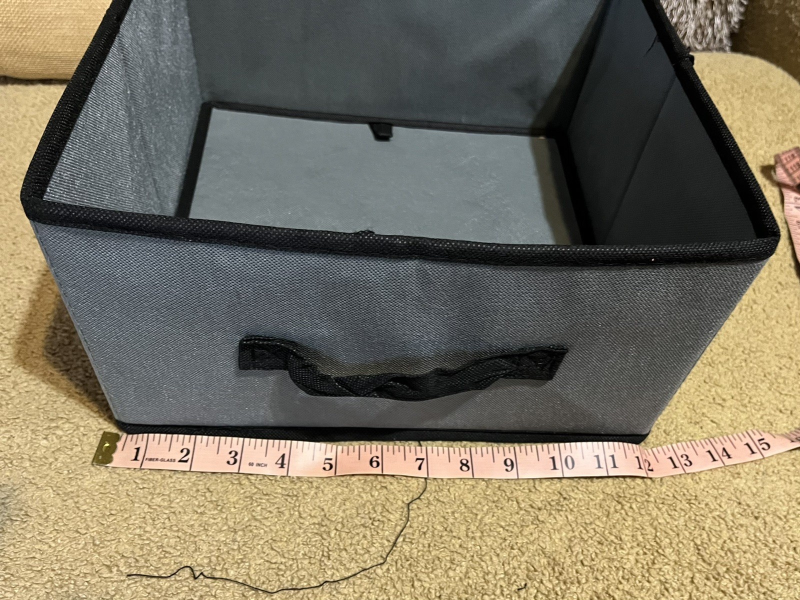 GRAY/BLACK STORAGE ORGANIZER CUBBY SET (VARIOUS SIZES) (GREAT FOR RESELLERS)