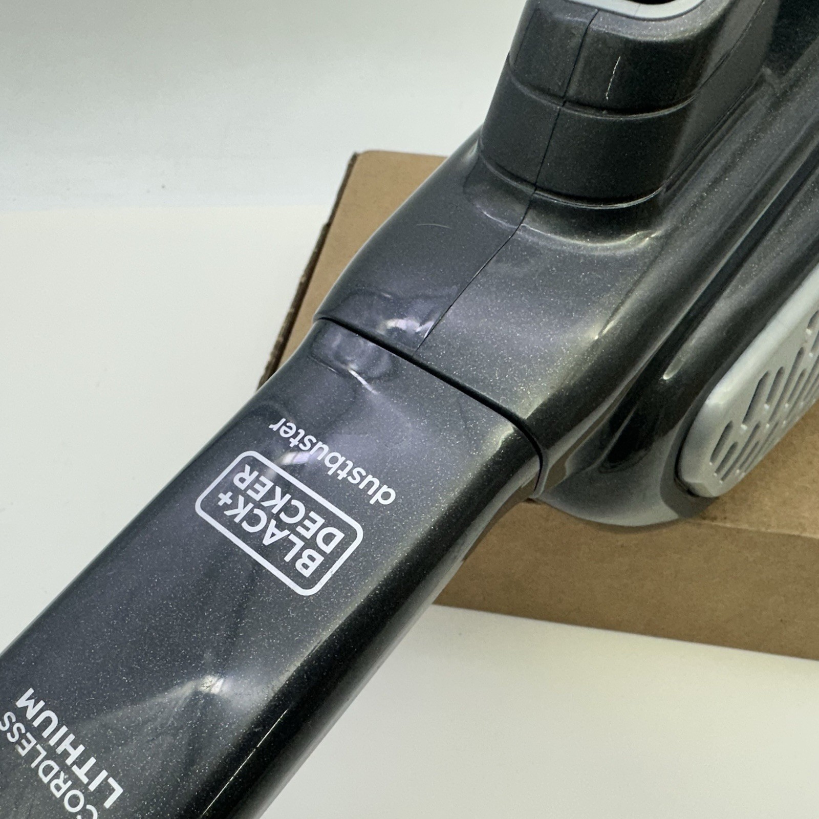 BLACK+DECKER HHVK515JP07 Handheld Vacuum Only No Charger – Gray Working