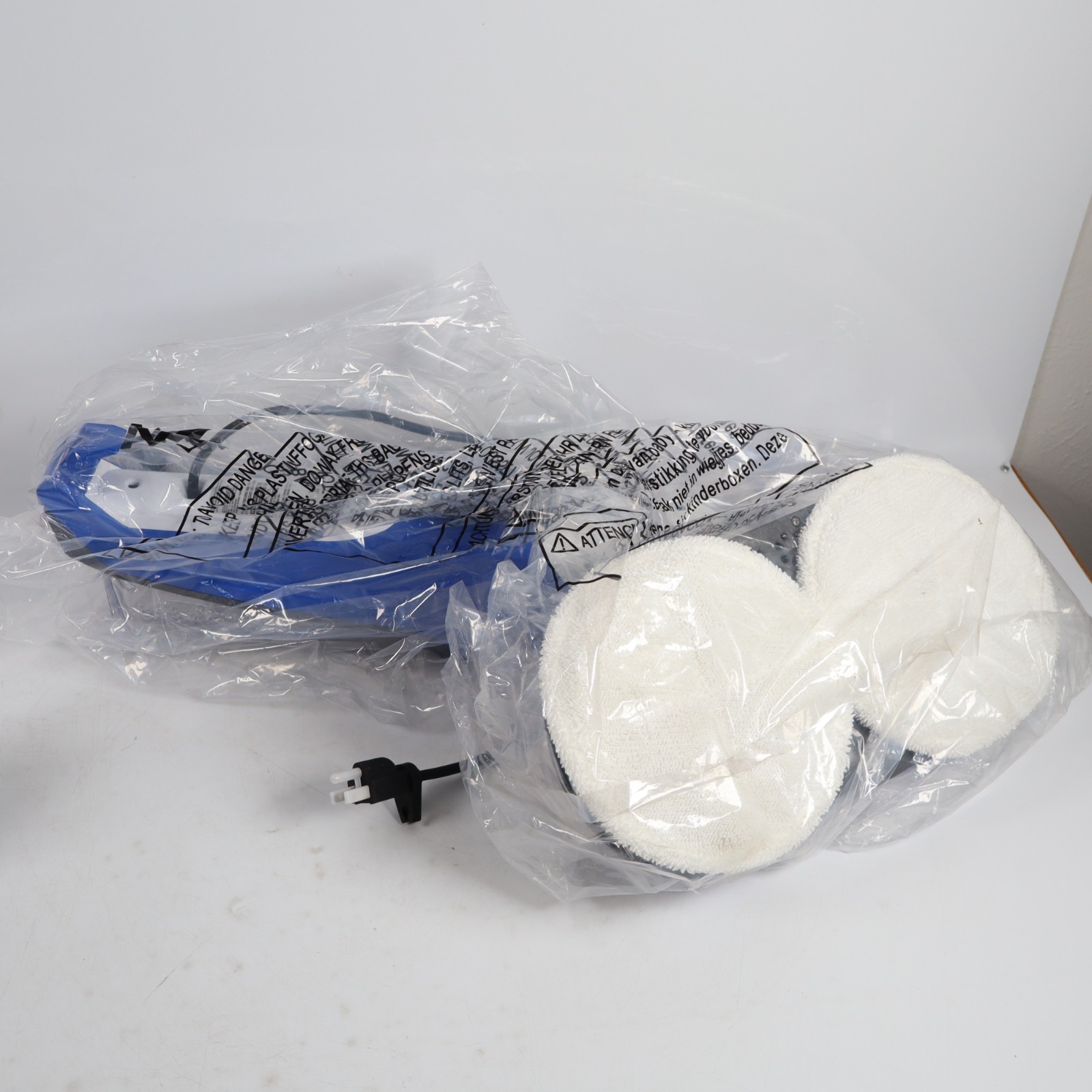 BISSELL SpinWave Hard Floor Expert DAMAGED BOX+ MISSING FLOOR PADS & ONE FORMULA