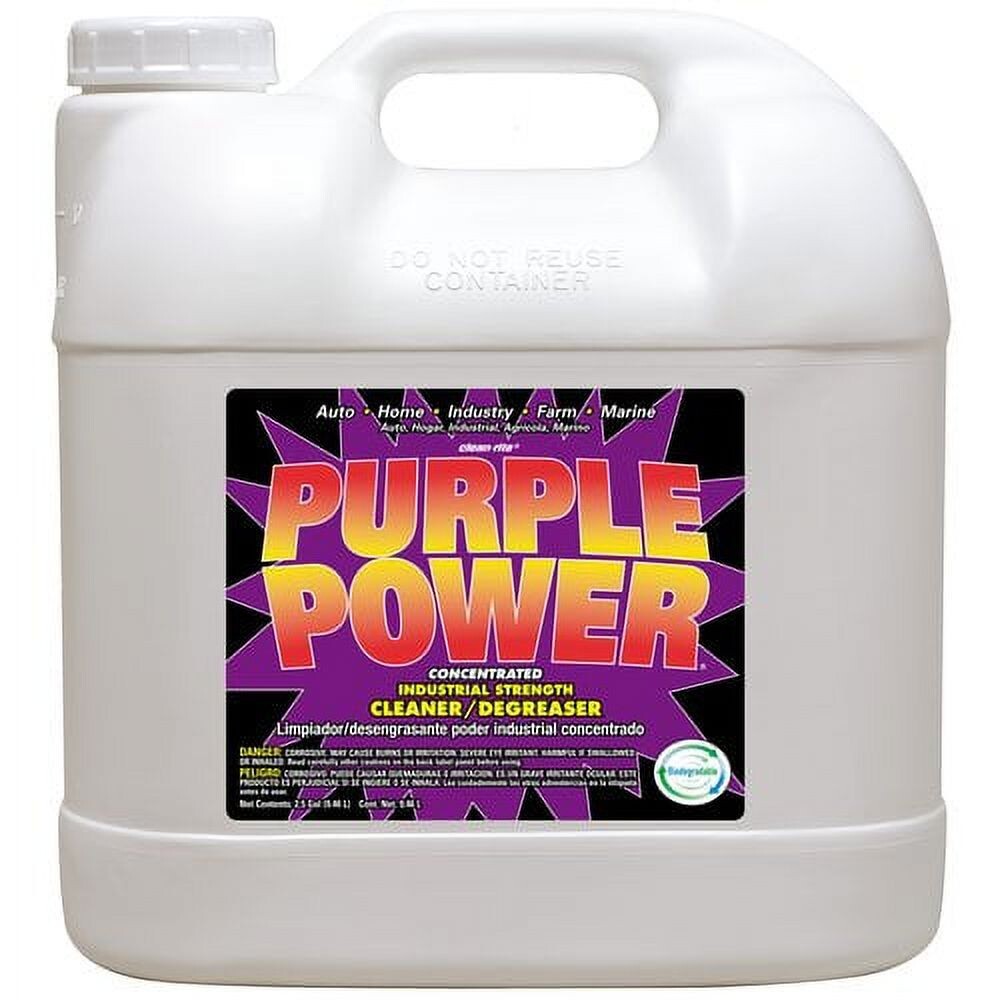 2.5 Gallon Purple Power Concentrate powerfull Cleaner/Degreaser, Fast Shipping