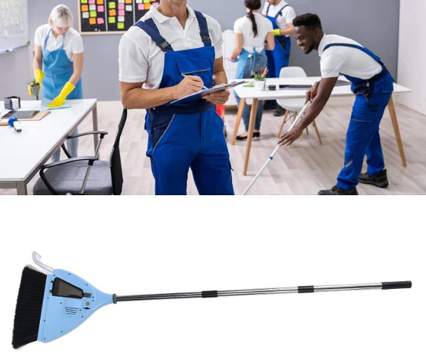 Vacuum Broom, 2 in 1 20,000 rpm Motor Strong Suction Ultra Quiet