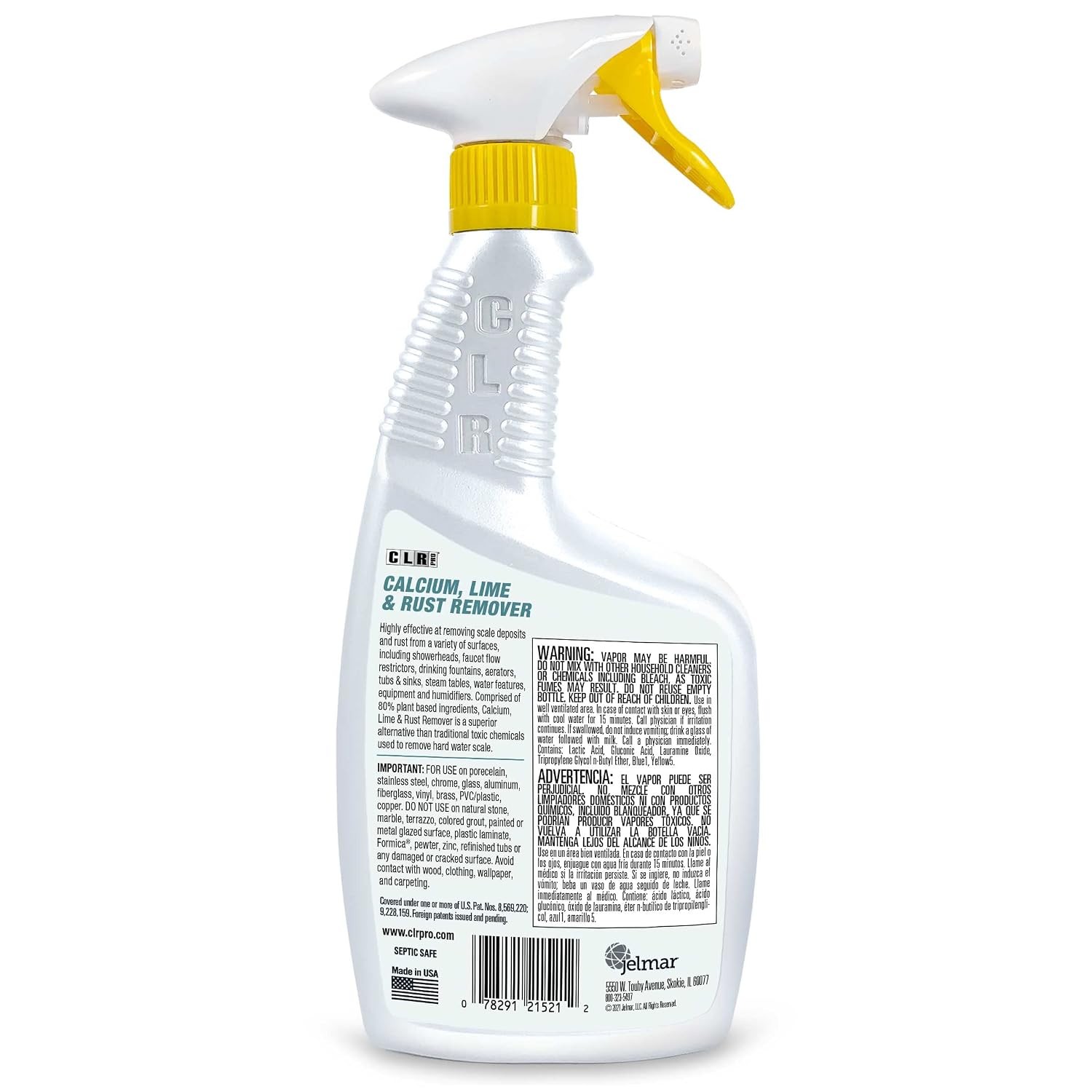 PRO Calcium Lime & Rust Remover – Quickly Removes Calcium and Lime Deposits