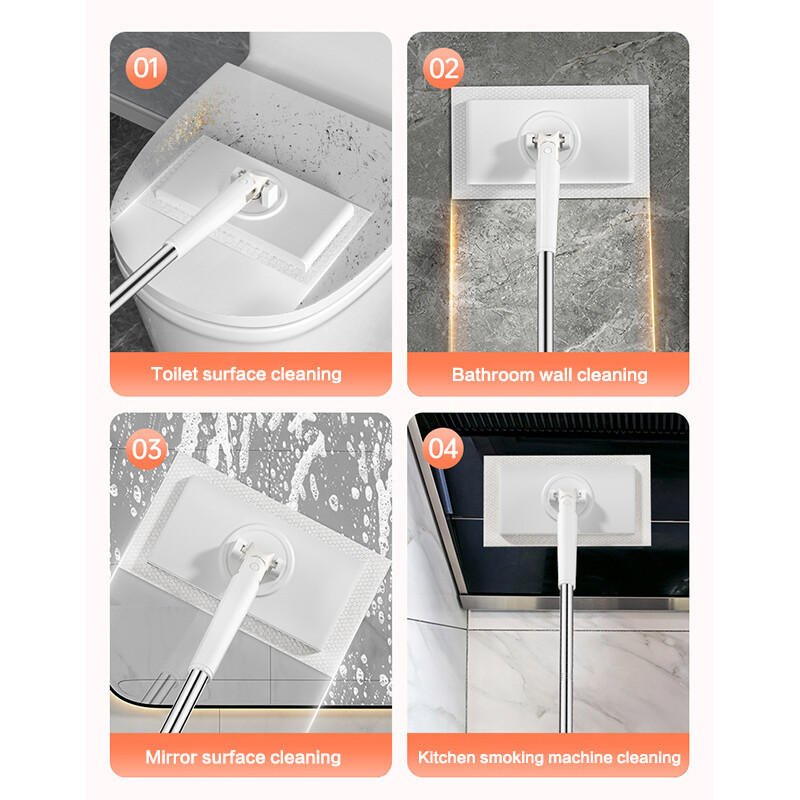 Automatic Cloth Changing Mop Mini Hands-Free Mop Compatible Face Towel Home