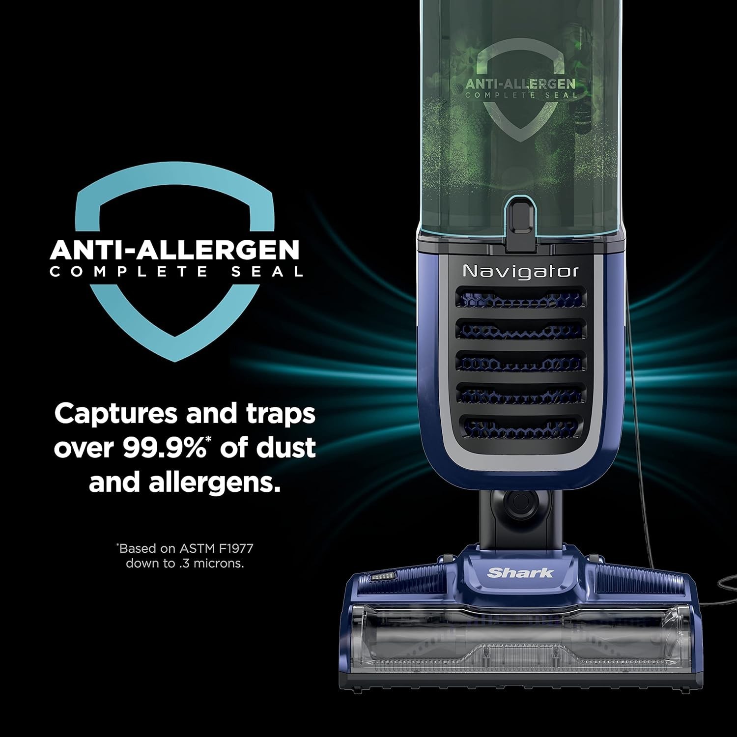 NV151 Navigator Swivel Pro Complete Upright Vacuum with HEPA Filtration, Swivel