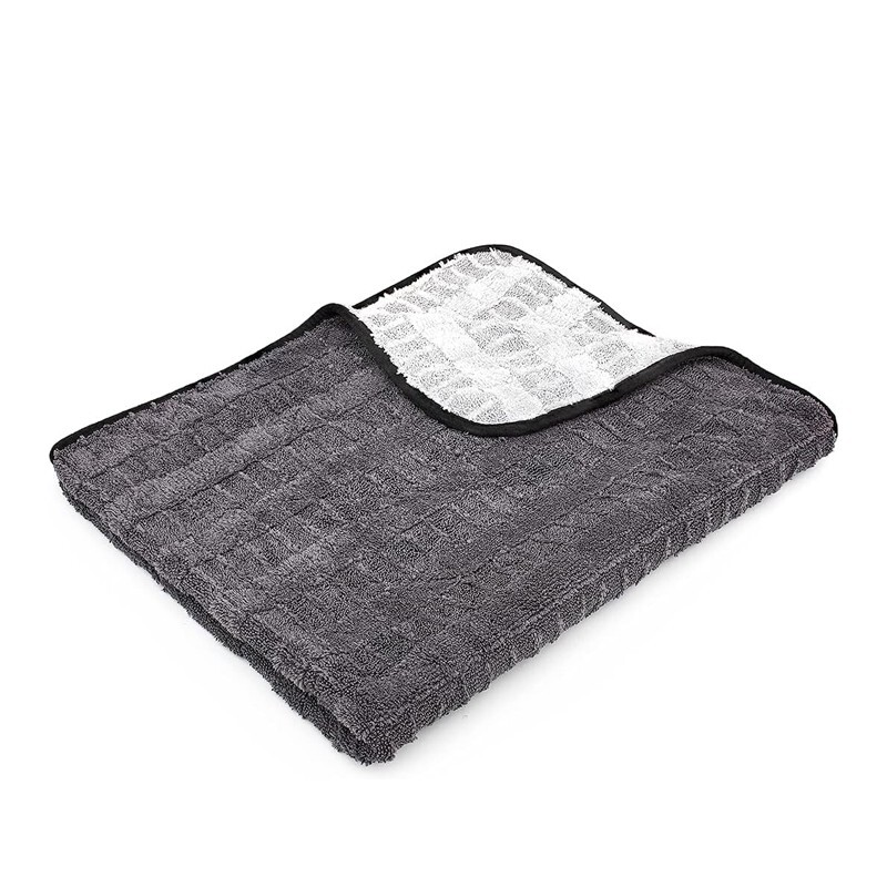 CarCarez Twisted Loop & Fleece Combo Drying Towel 24″x30″