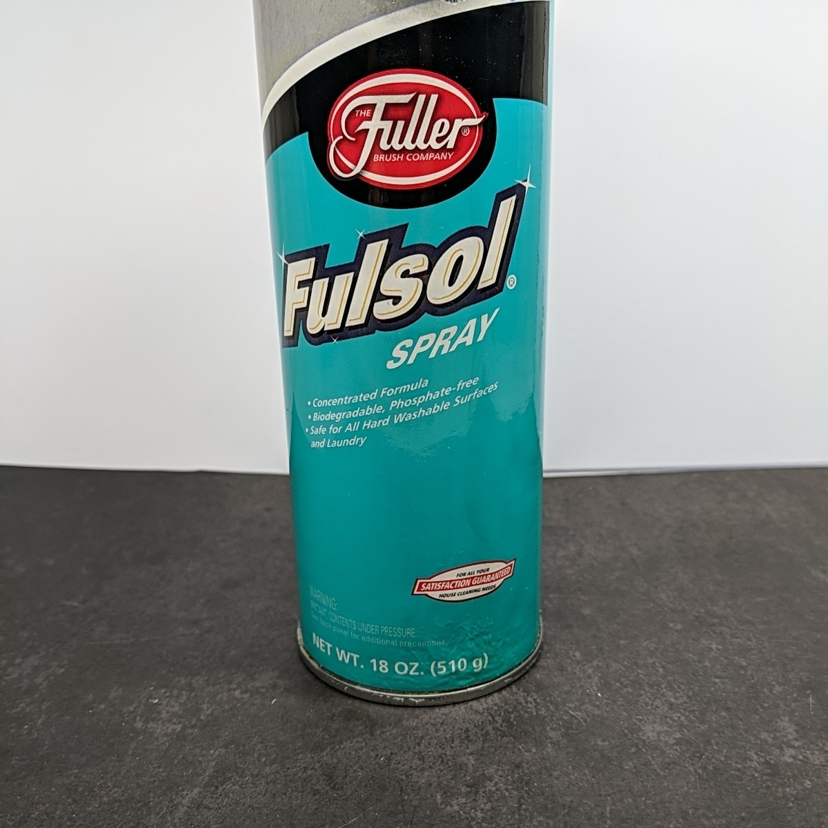 Fuller Brush Fulsol Spray 85% Full Dissolve Grease Grime Oil Dirt 18 oz