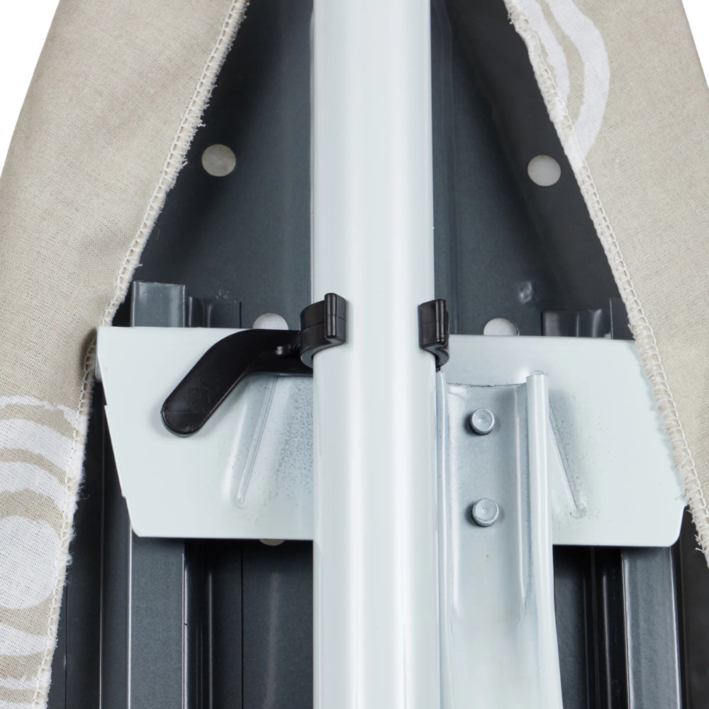 Mainstays T-Leg Ironing Board with Pad and Cover – 53″ x 14″, Adjustable Height