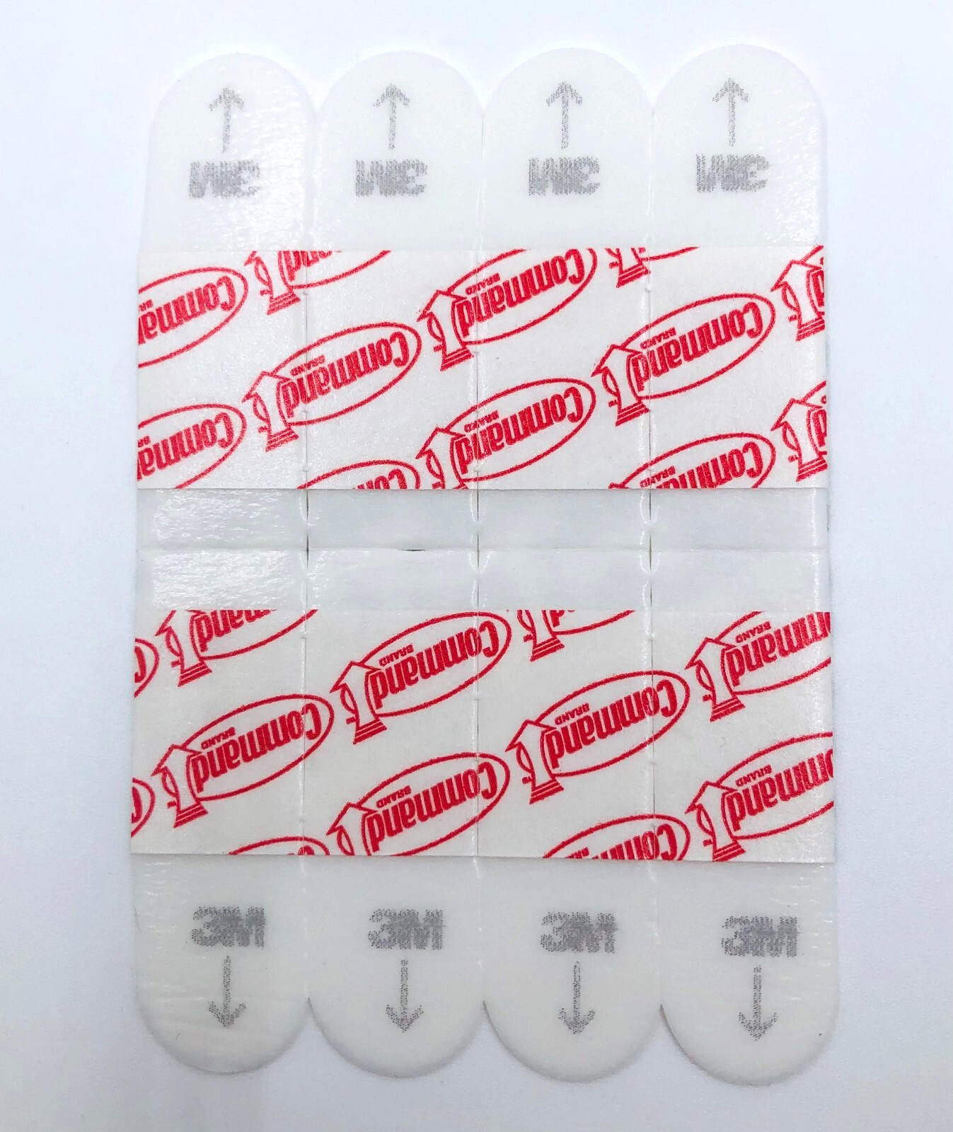 16 Command Strips 3M Poster White Small 8 Pairs Damage Free Hanging 1.75″ Inch