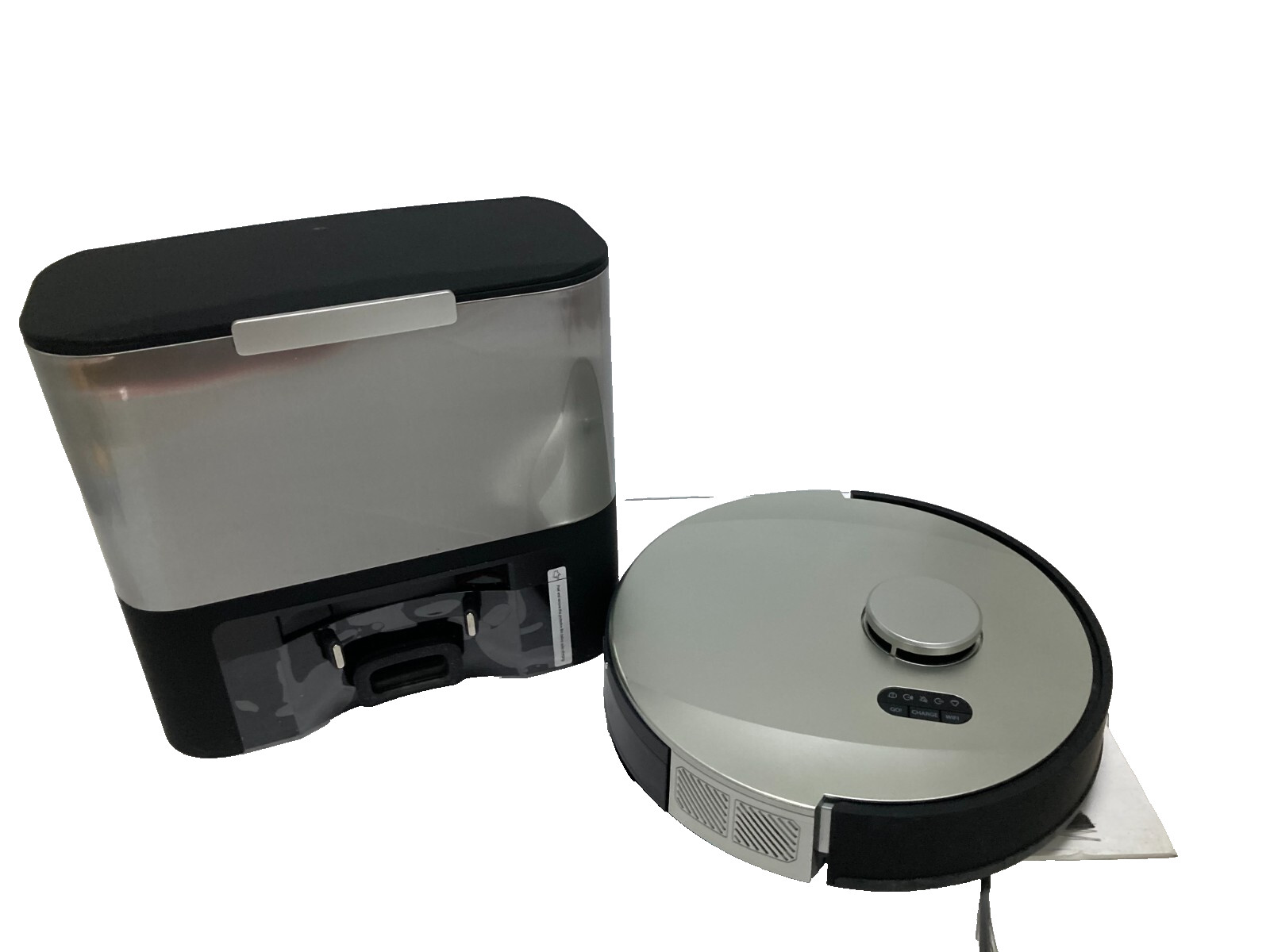 Bobsweep Robotic Vacuum Cleaner and Mop UltraVision Self Empty PET24-7-913