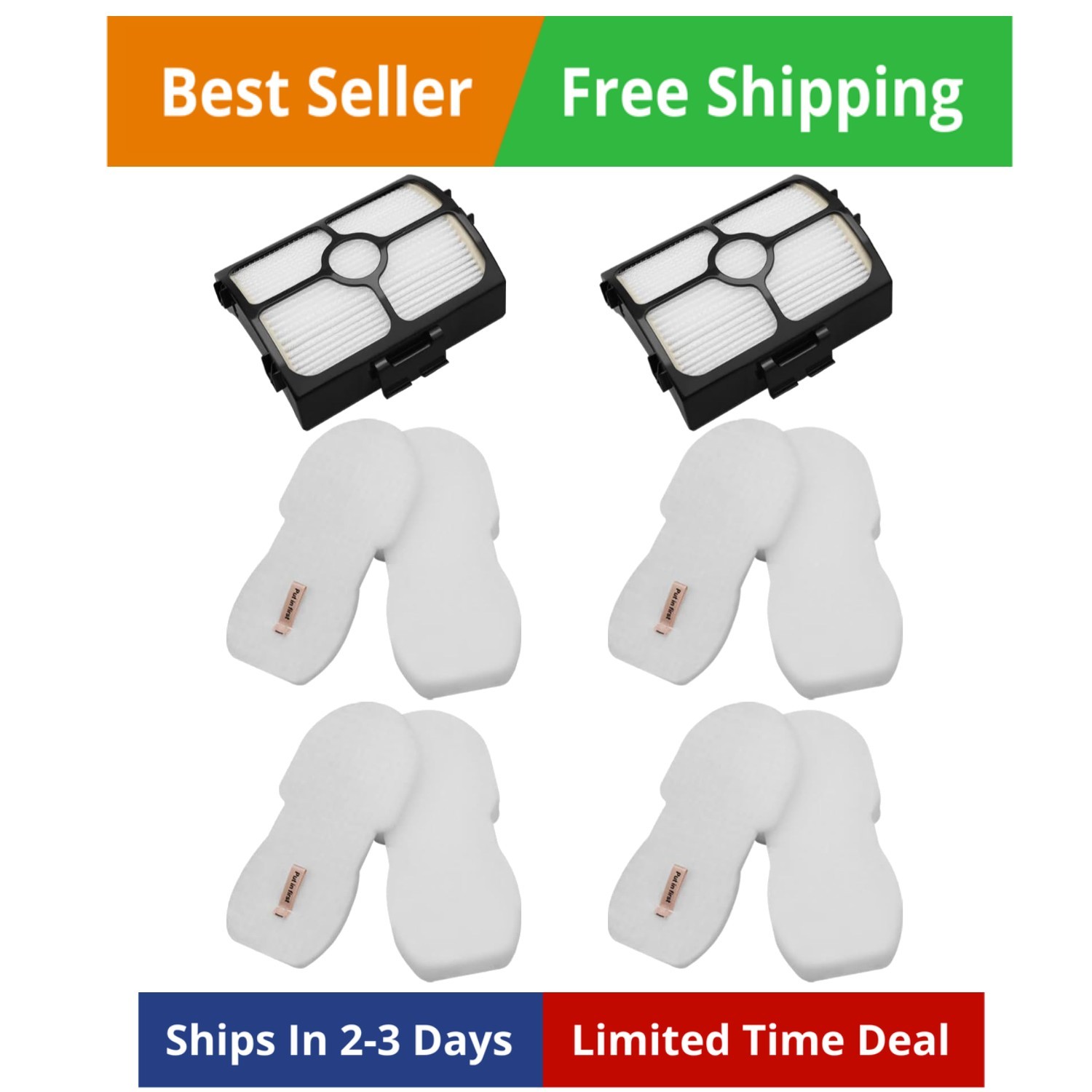 Replacement Filters for Shark HZ3002 HZ3000 HZ4001AMZ HZ4002 Stratos Ultralight