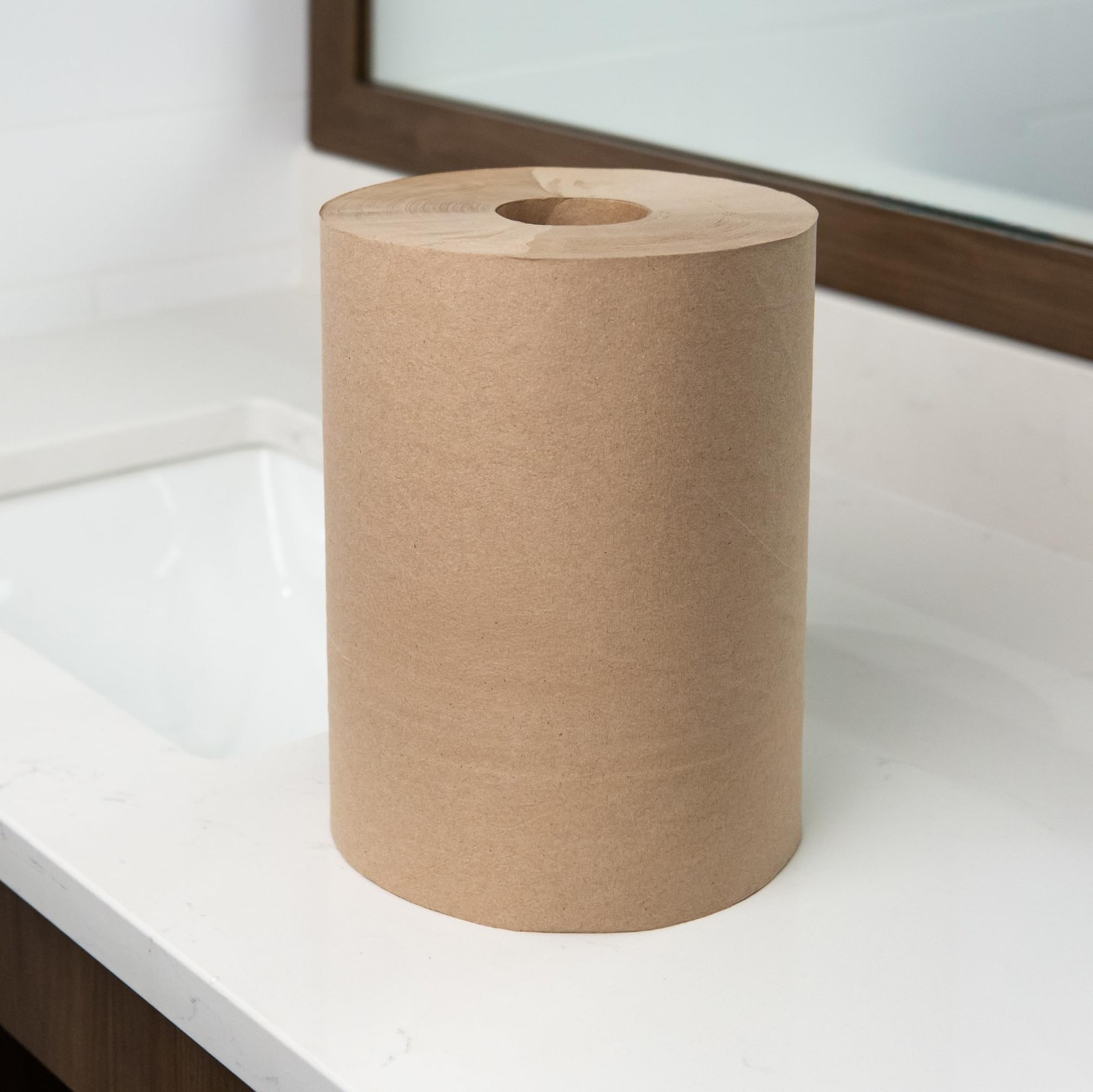Sierra Hygiene 1-Ply Natural (Kraft) Roll Towels, 10” x 800’, 6/Case, USA