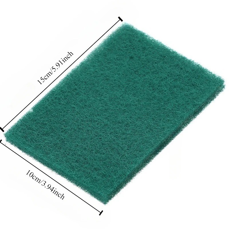 10/20/30 Pcs Scrub Pads Household Kitchen Oil Removal Dishwashing Pads – NEW