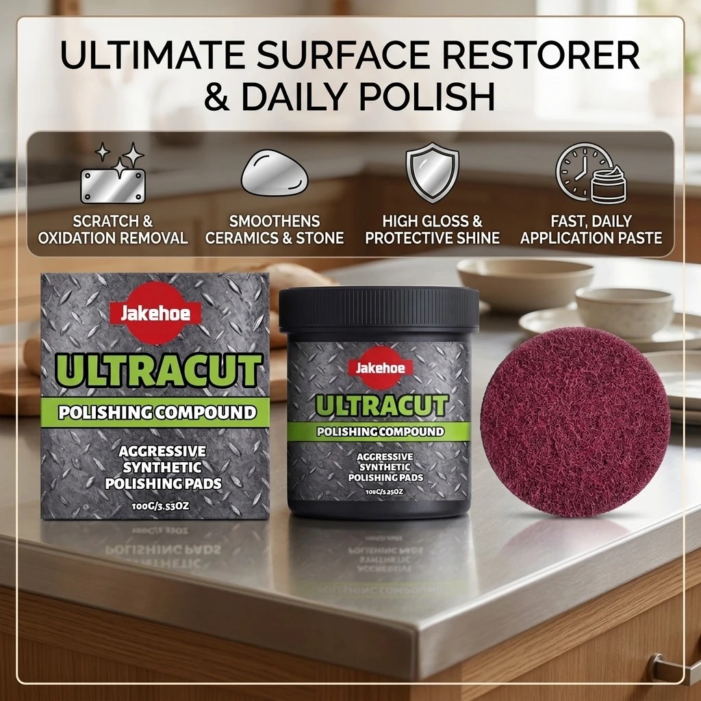 3x Ultracut Polishing Compound,Surface Restoration Polish With Pad 100G~US