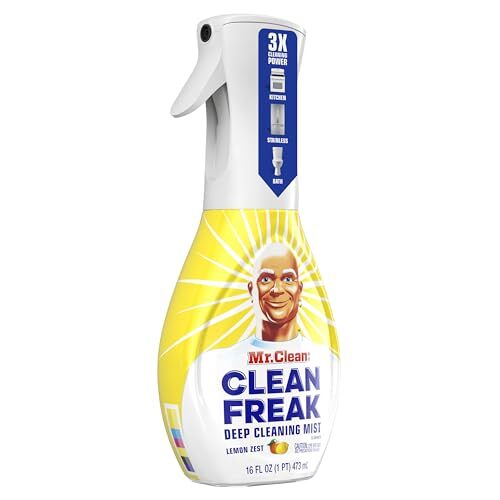 Mr Clean Clean Freak Multi Surface Cleaner Spray Pack of 4 Lemon Zest 16 Fl Oz