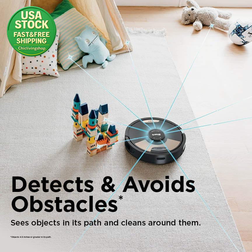 Shark Matrix plus Robot Vacuum and Mop UR2650WS Self Empty Lidar Wi-Fi Black